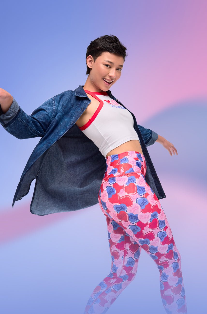 Legginsy Zumba Love High