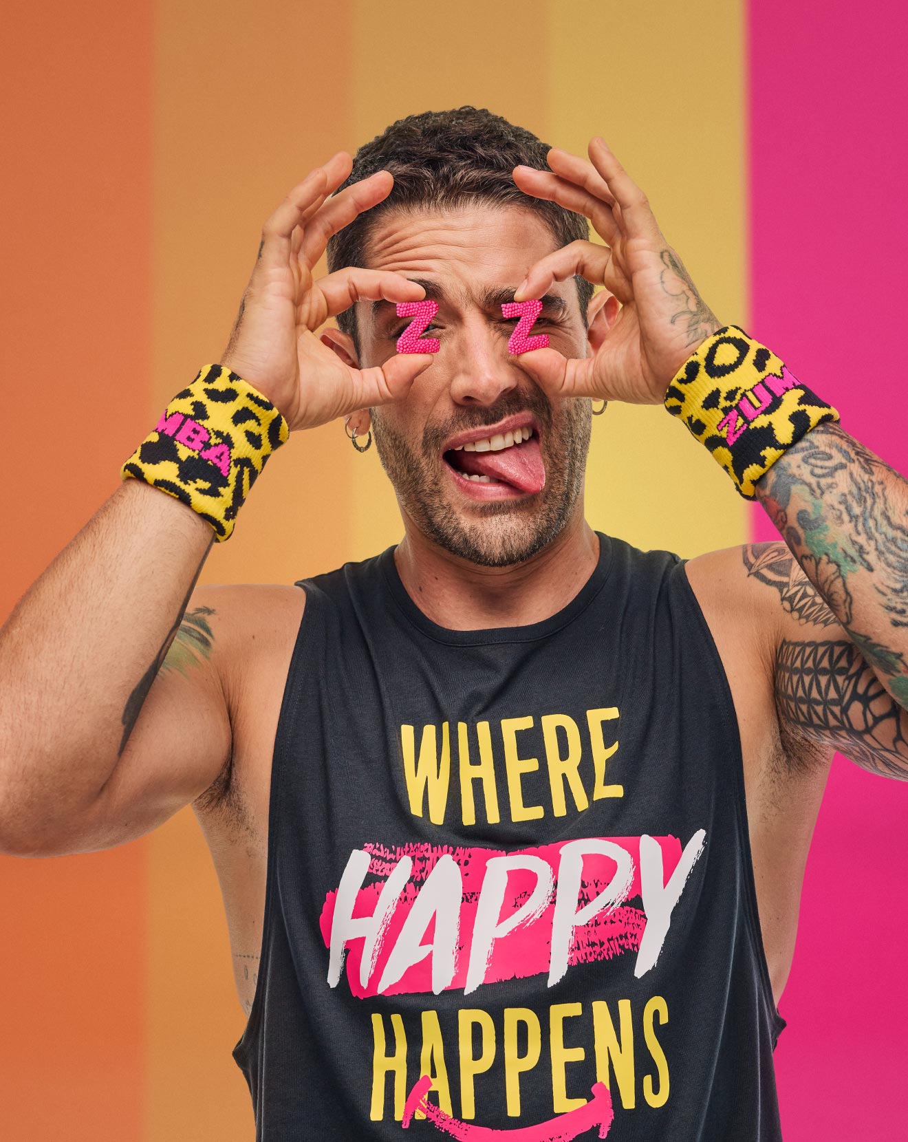 Koszulka na ramiączkach unisex Zumba Sizzlin'