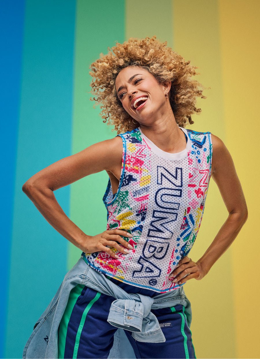 Koszulka z siateczki Zumba Sizzlin'