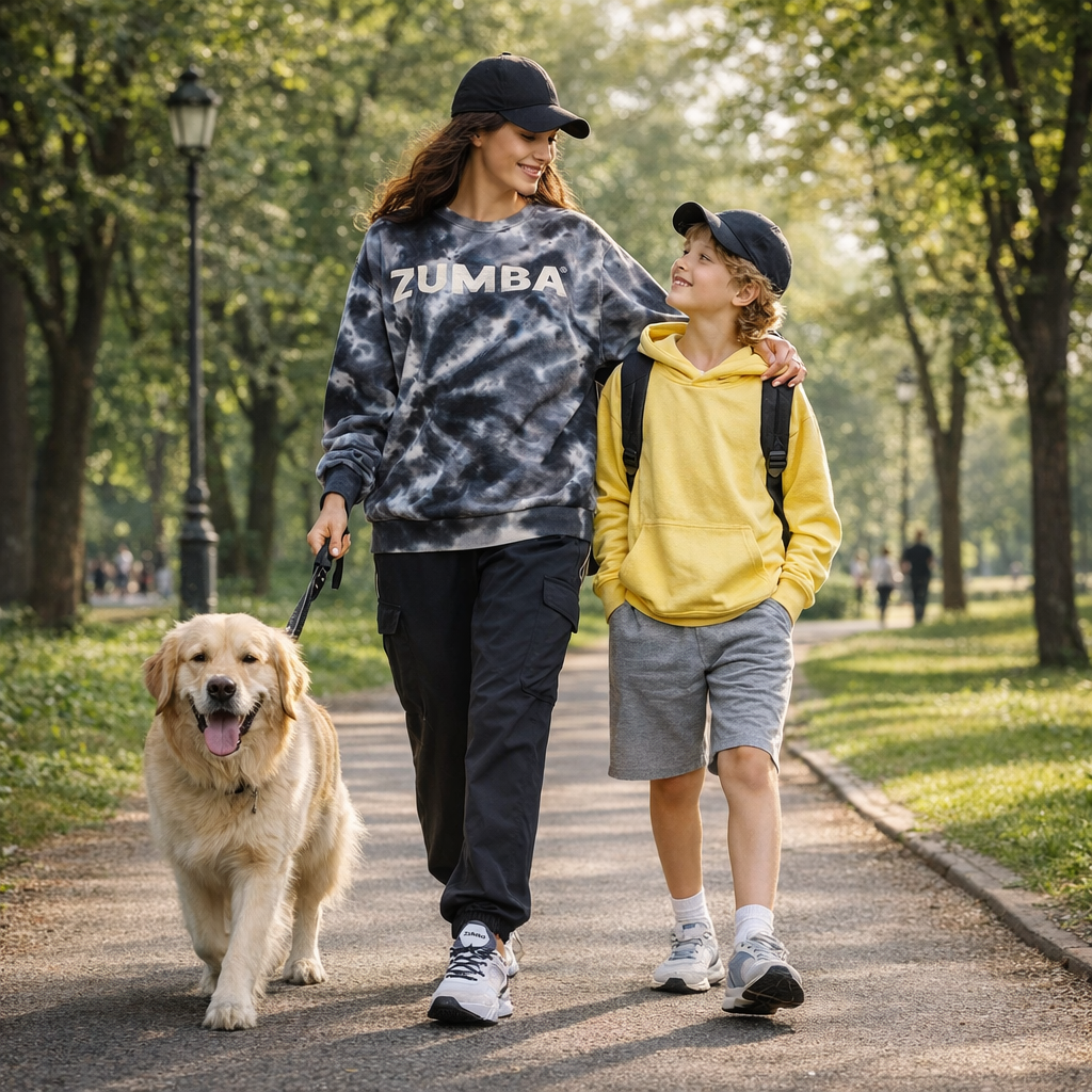 Bluza Tie-Dye unisex Zumba Basic