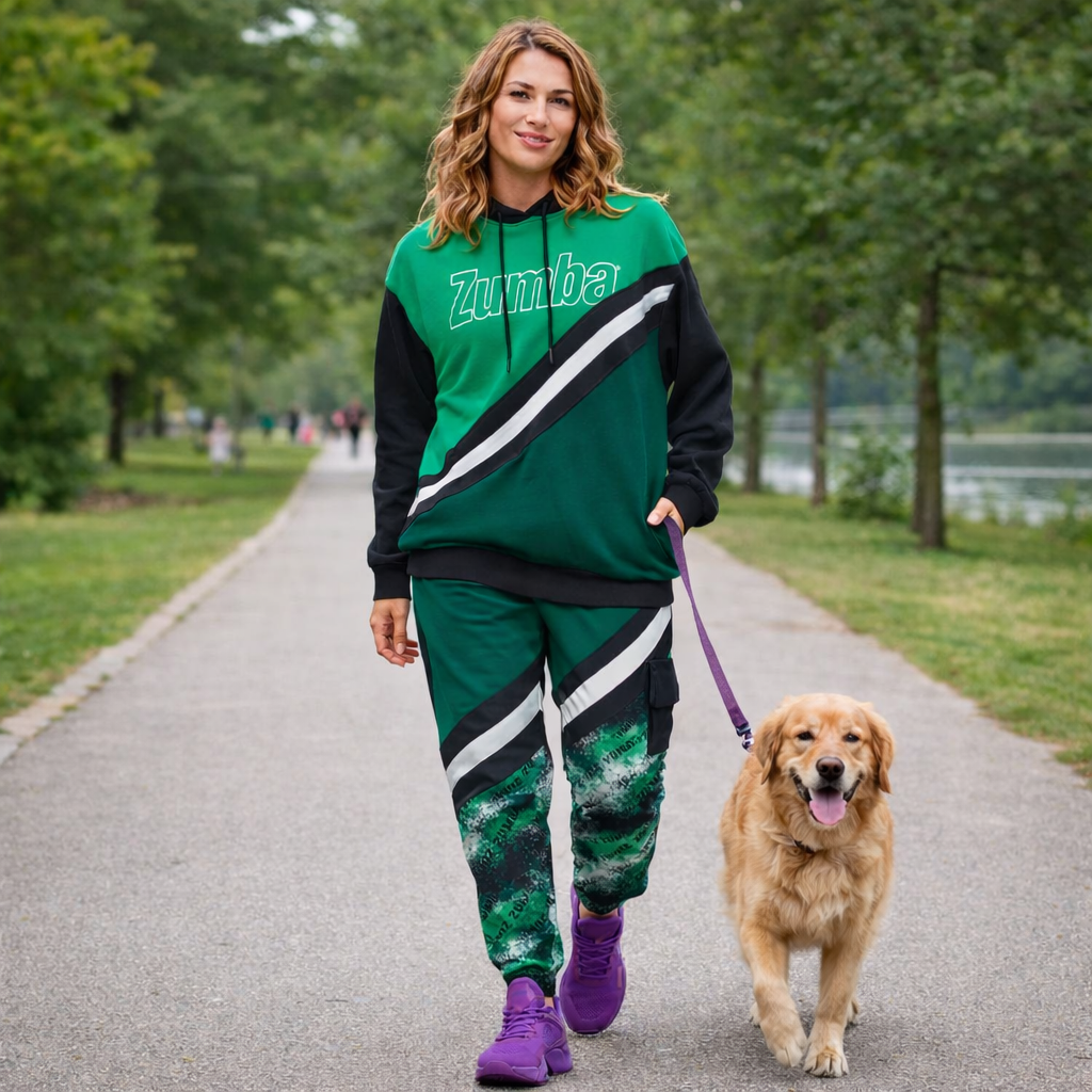 Bluza z kapturem unisex Zumba Apres