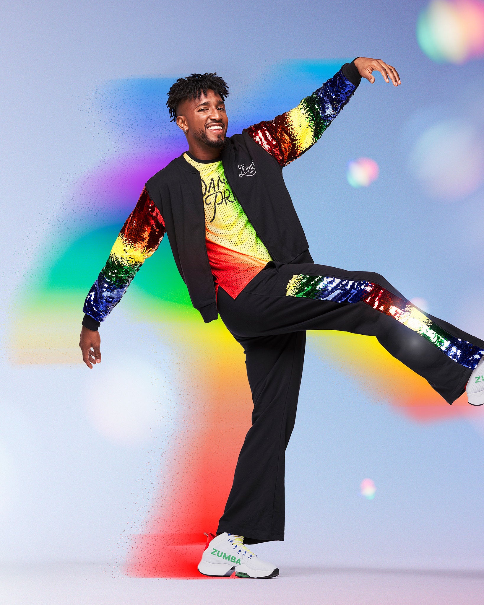 Spodnie Zumba Pride With Sequin Panels