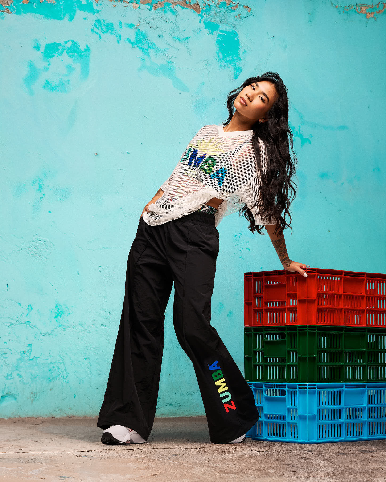 Spodnie oversize Zumba Latin Movement