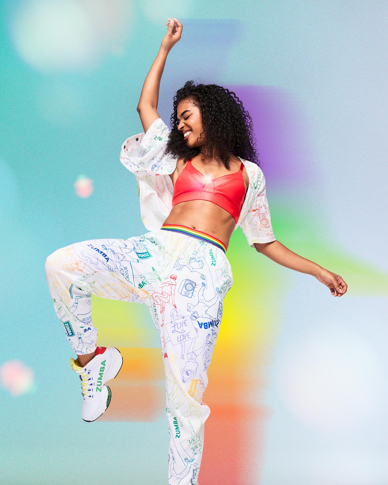 Spodnie Zumba PRIDE Slouch Woven