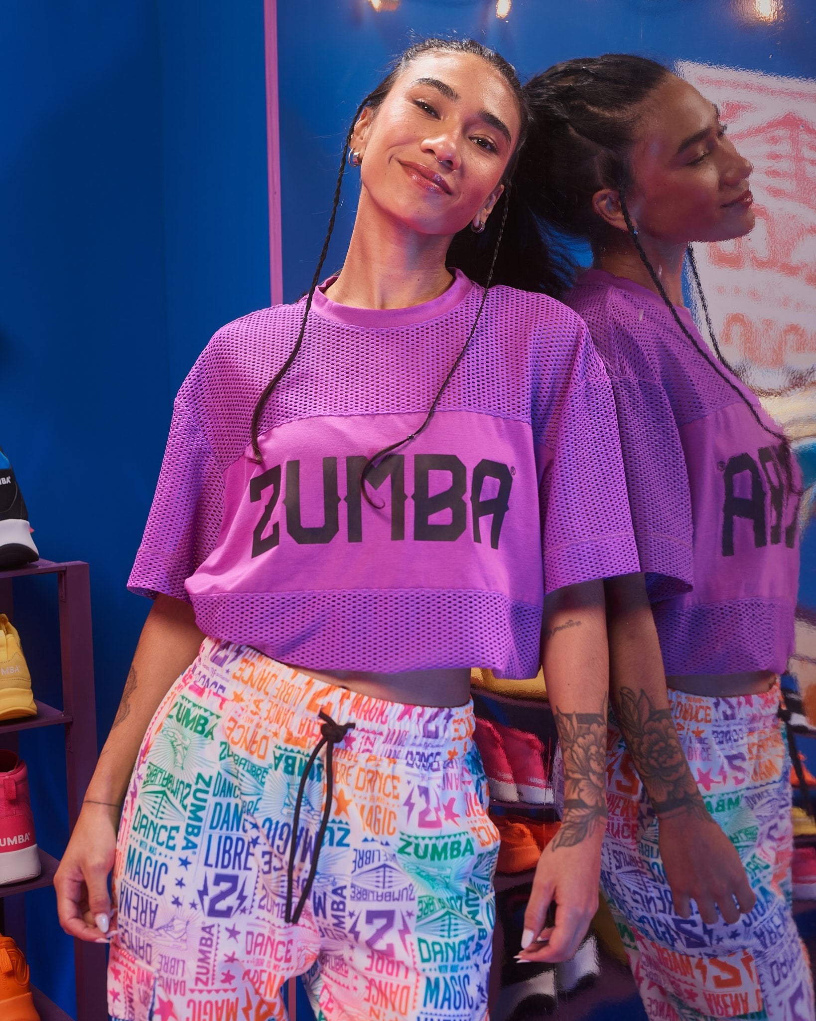 Koszulka z siateczki Zumba Libre