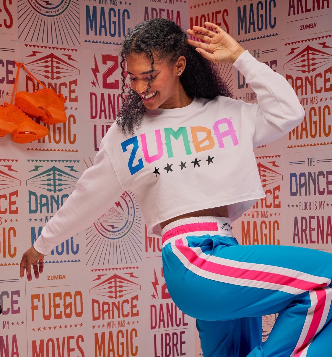 Bluza crop Zumba Libre