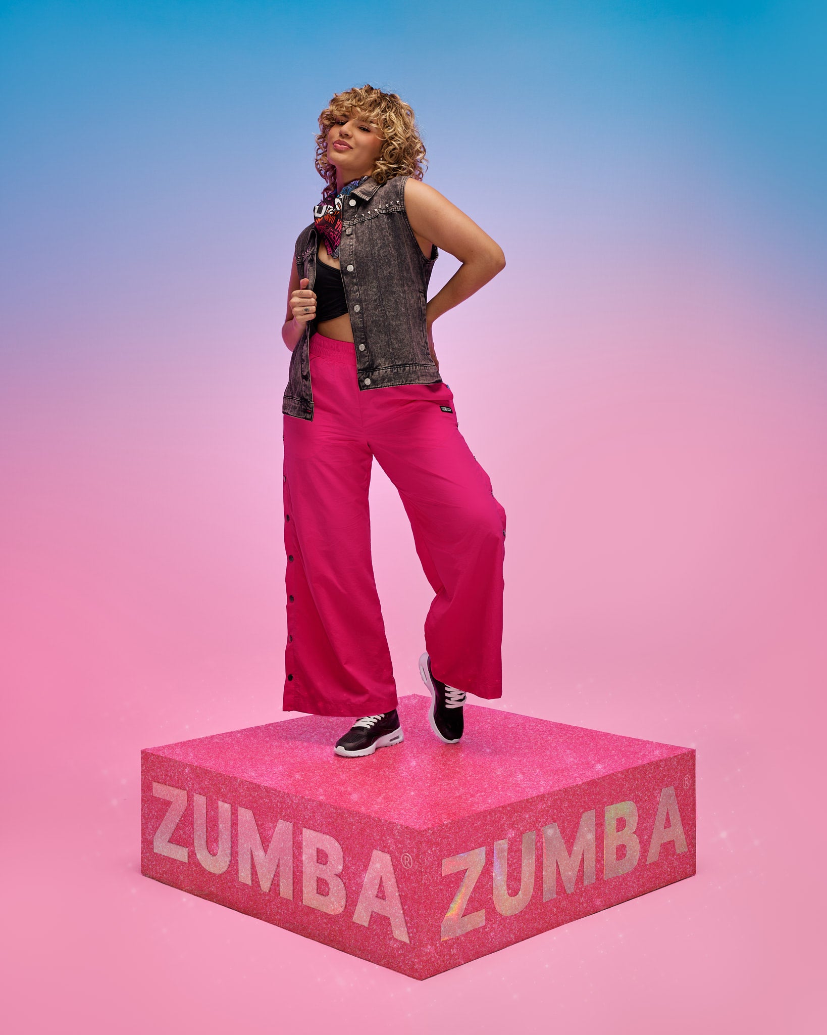 Spodnie z szeroką nogawką Zumba Libre
