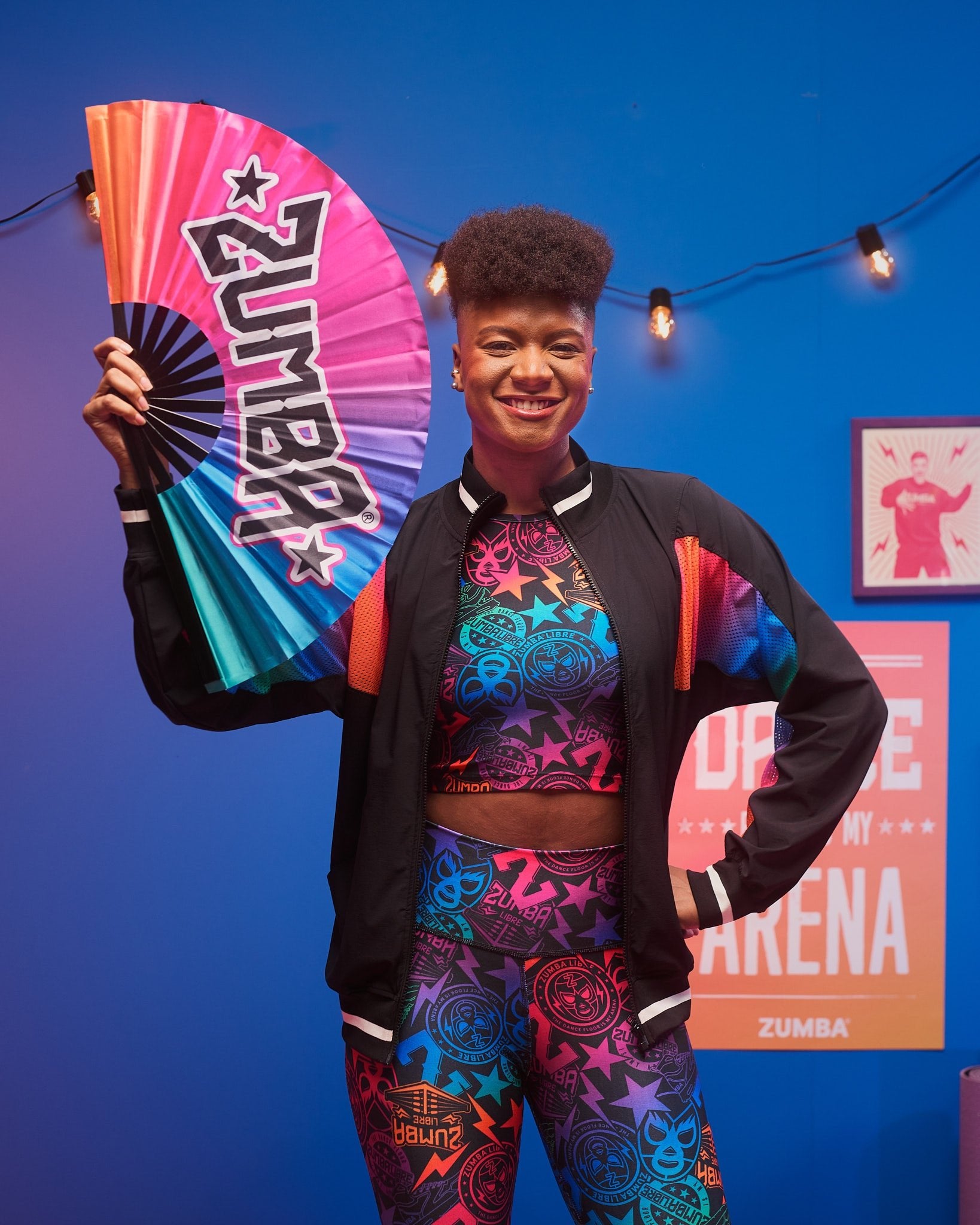 Wachlarz Zumba Libre