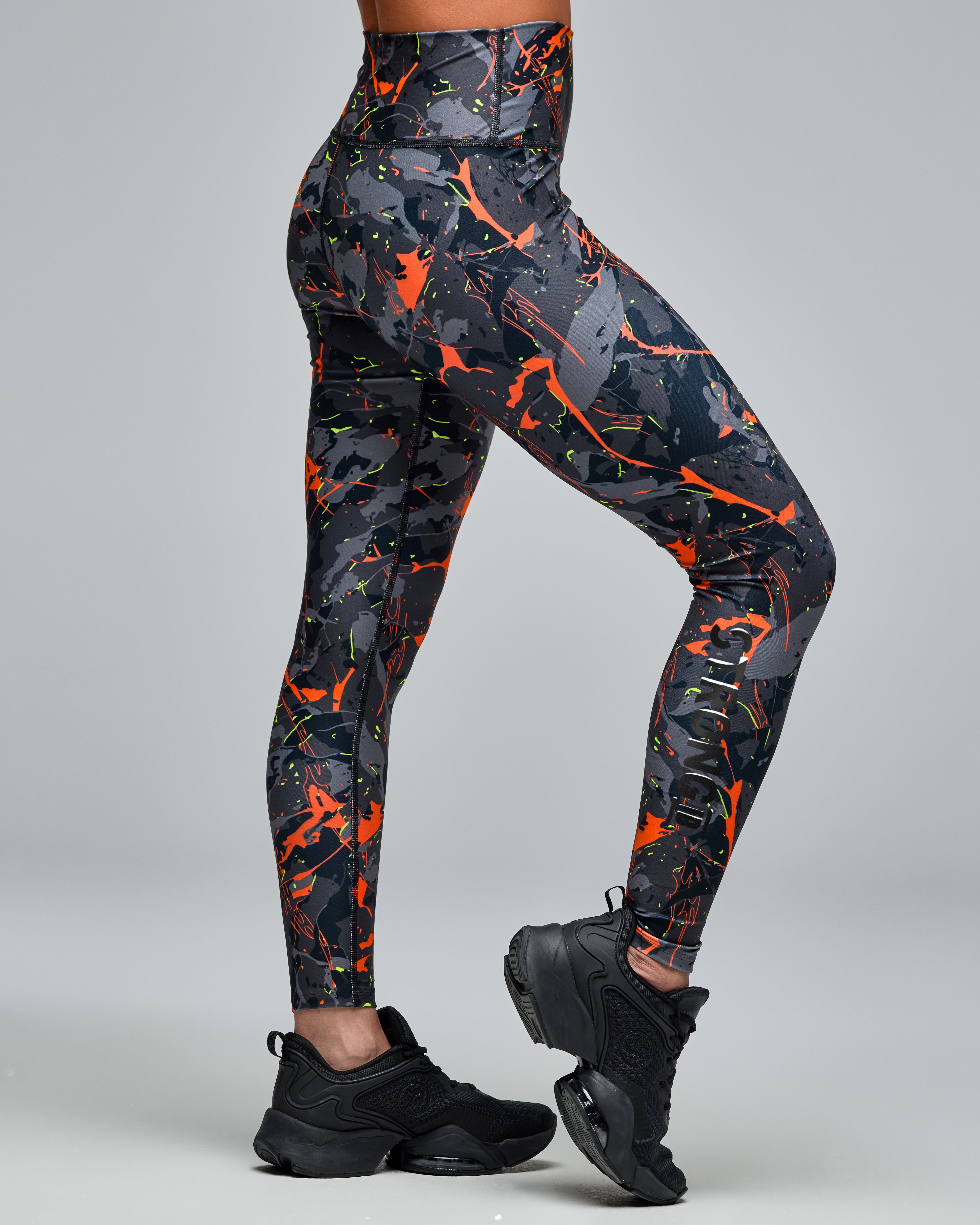 Legginsy z wysokim stanem STRONG iD