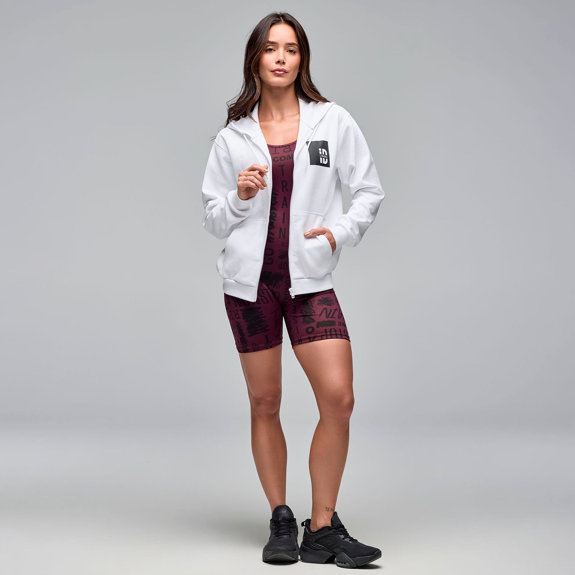 Bluza rozpinana z kapturem
