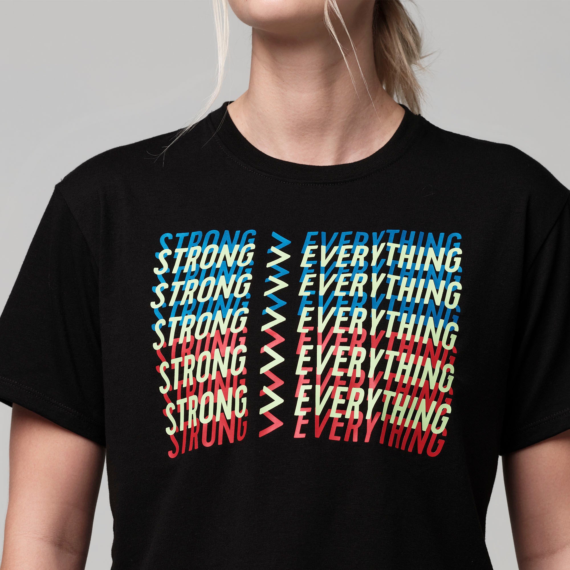 Koszulka crop STRONG iD Over Everything