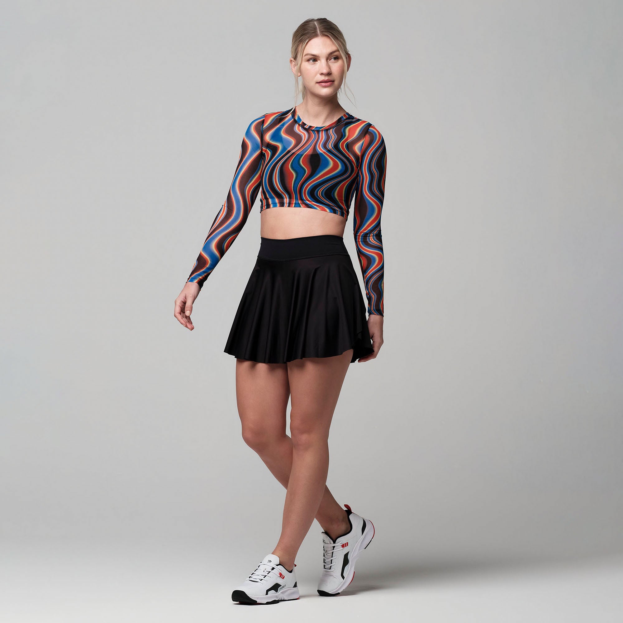 Bluzka crop z siateczki STRONG iD Over Everything