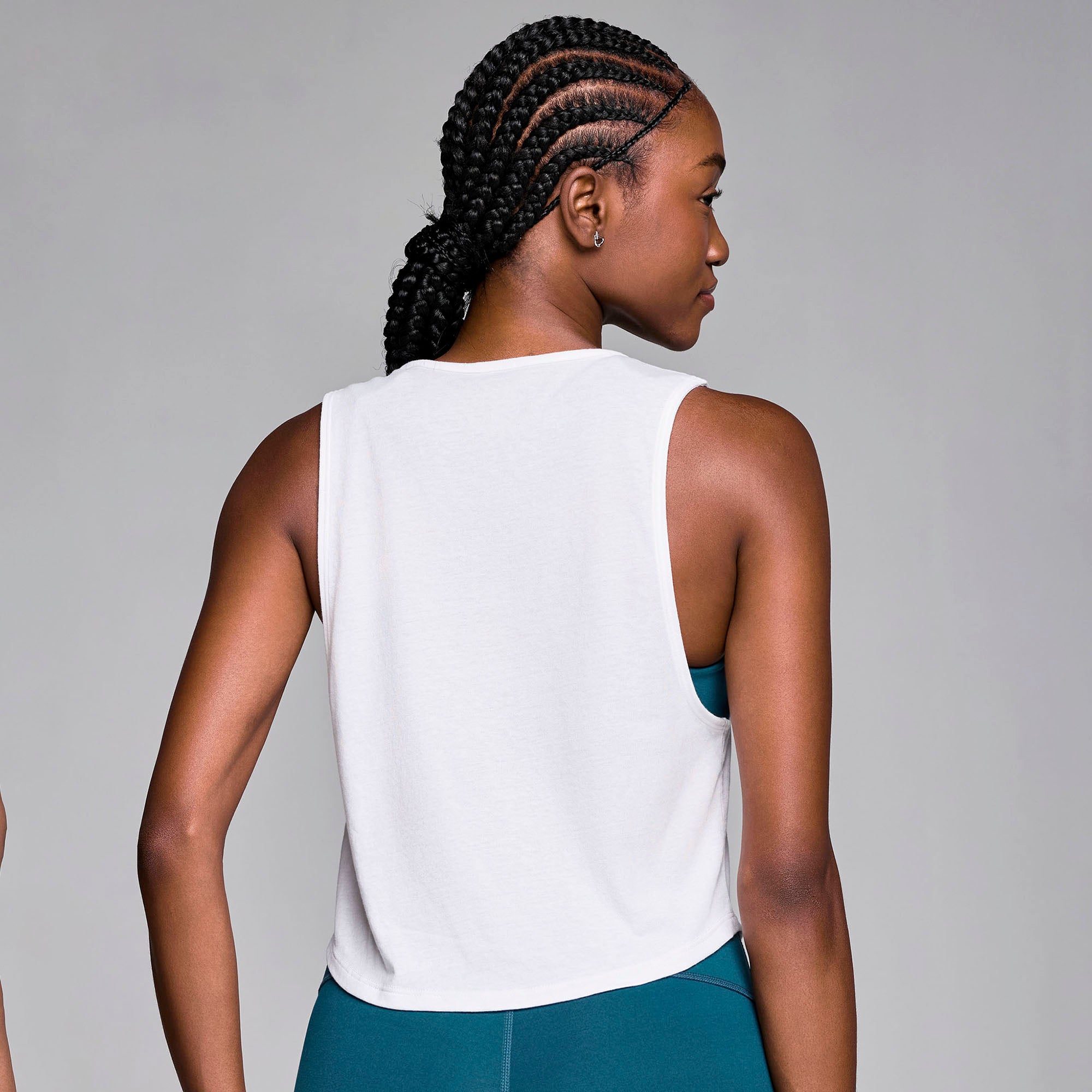 Koszulka na ramiączkach crop STRONG iD