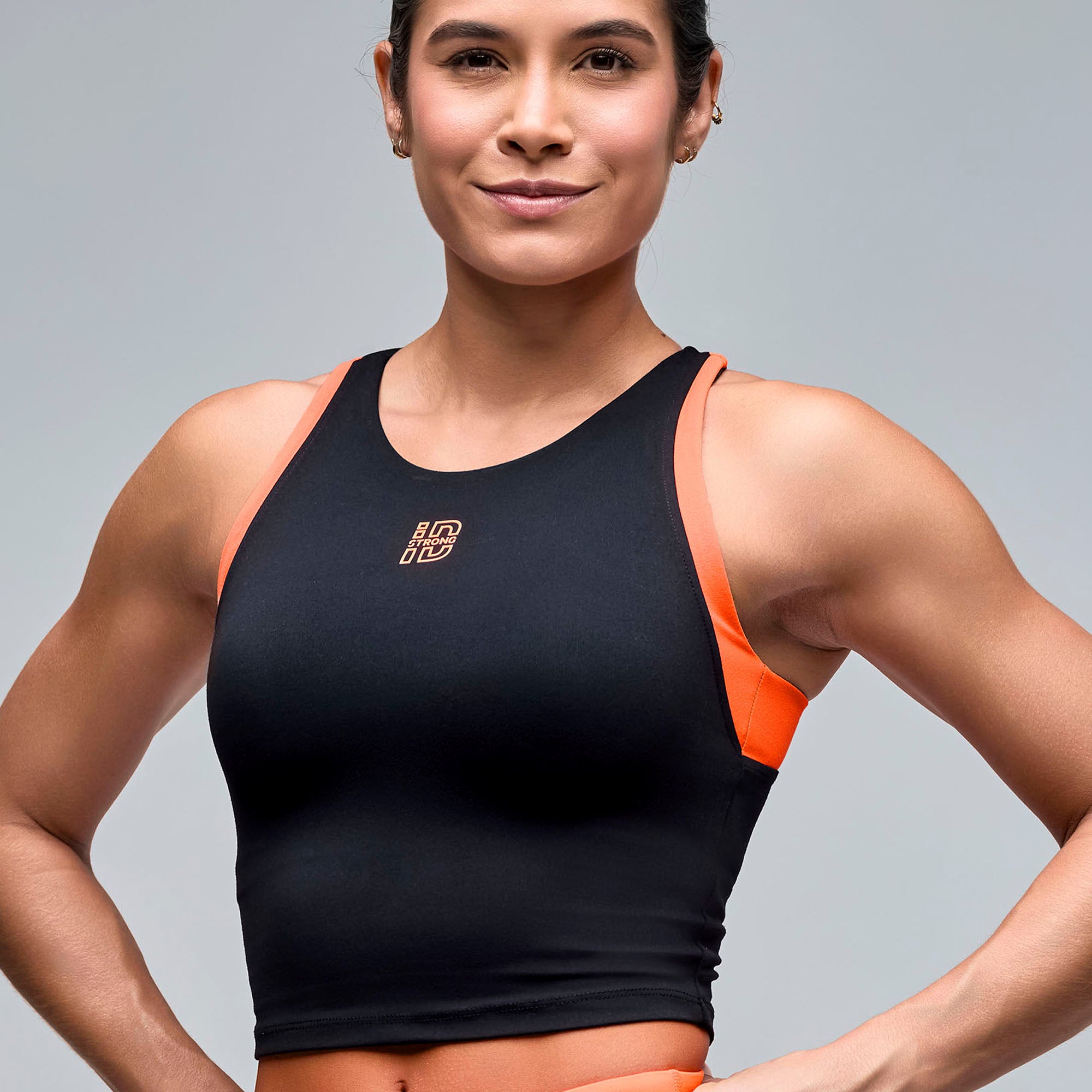 Crop top racerback STRONG iD