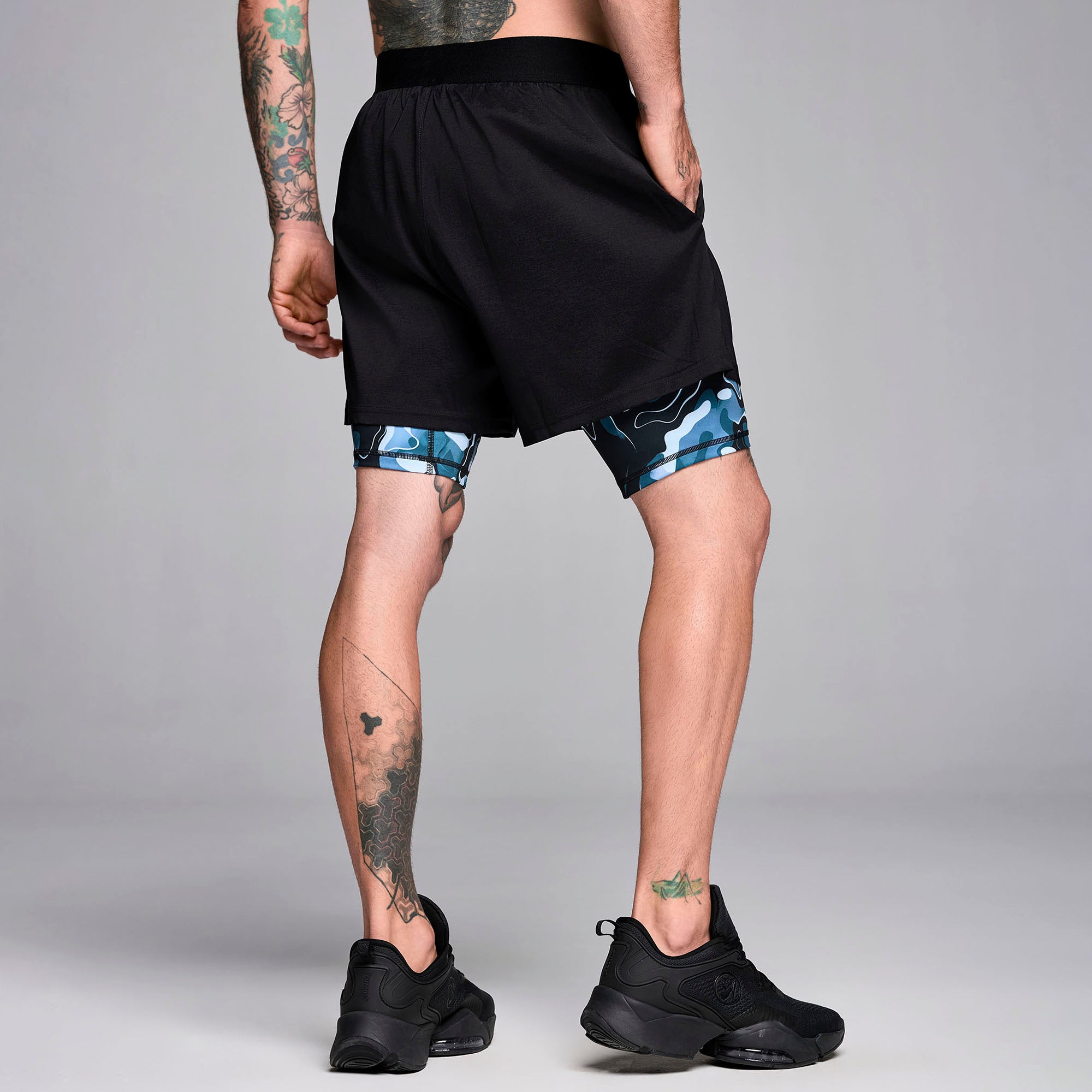 Szorty podwójne unisex STRONG iD