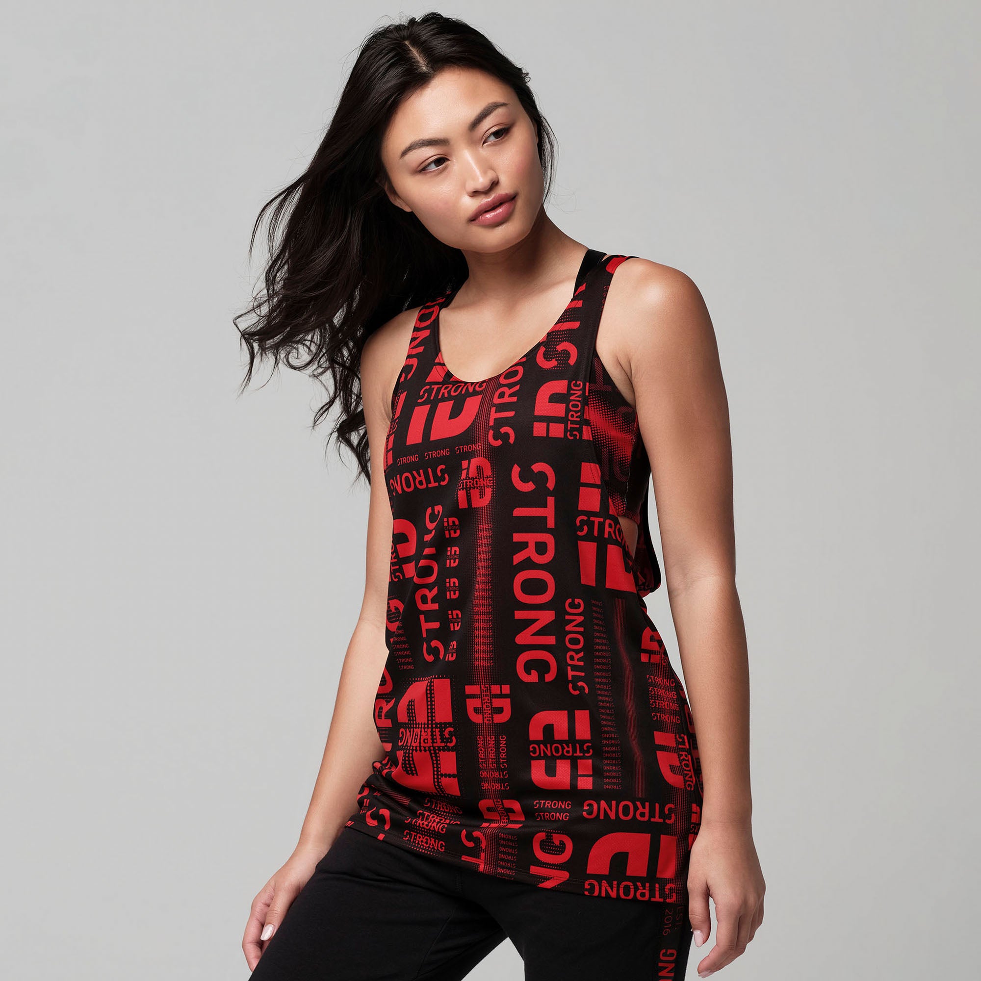 Koszulka na ramiączkach unisex STRONG iD