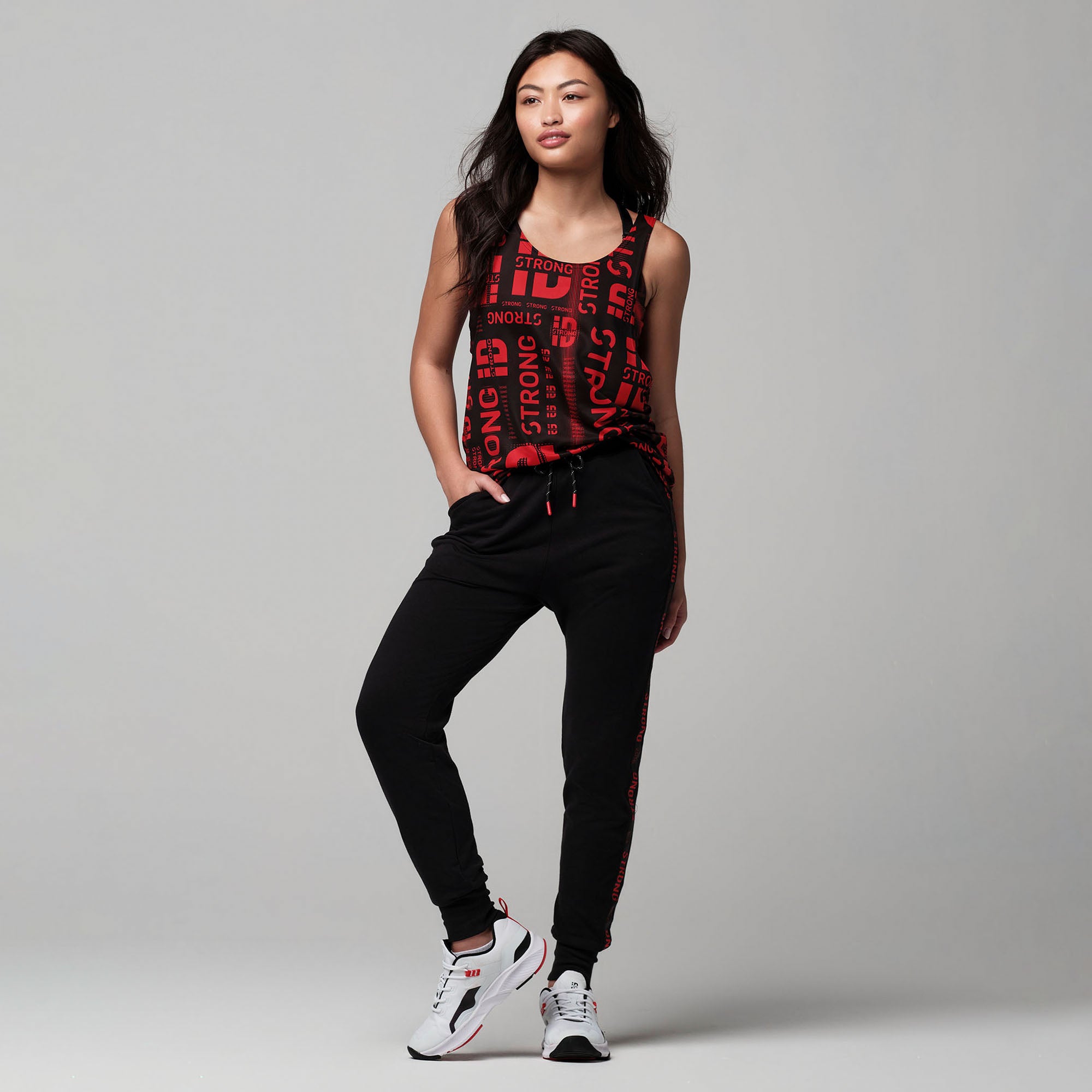 Koszulka na ramiączkach unisex STRONG iD