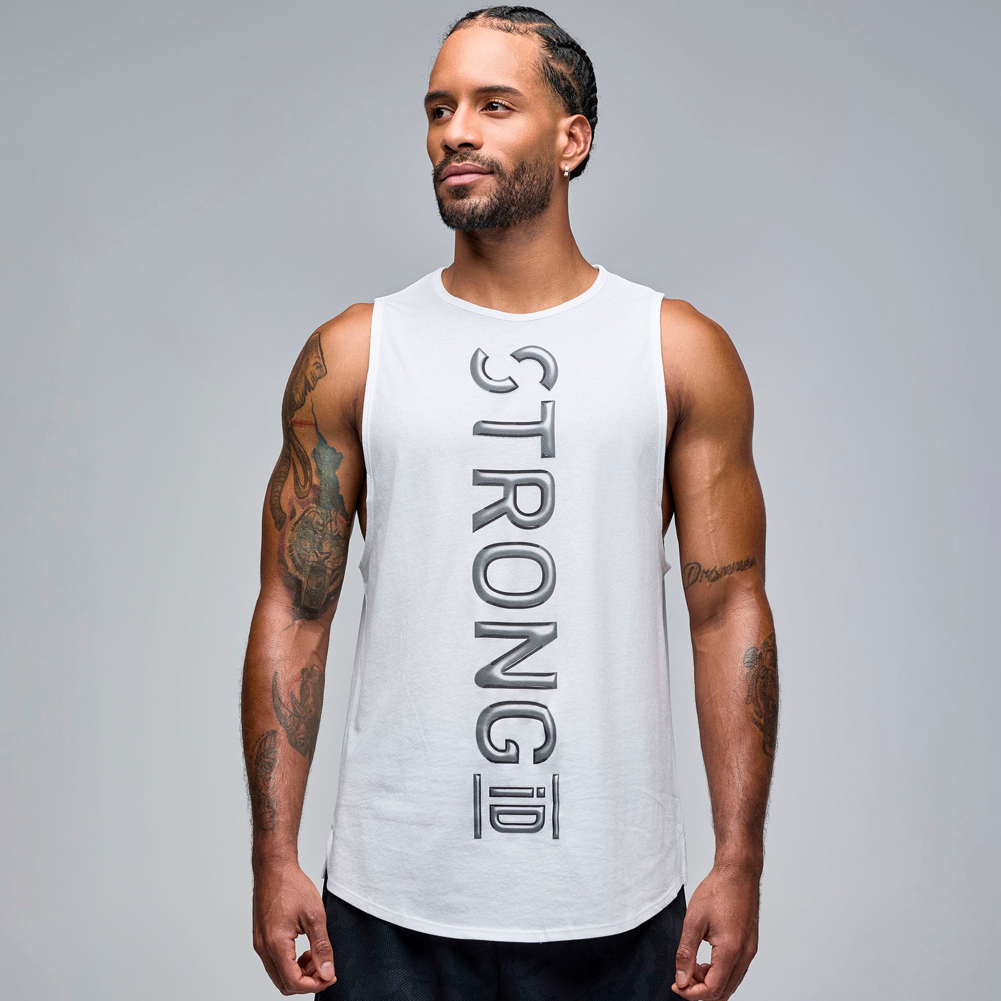 Koszulka unisex bez rękawów STRONG iD