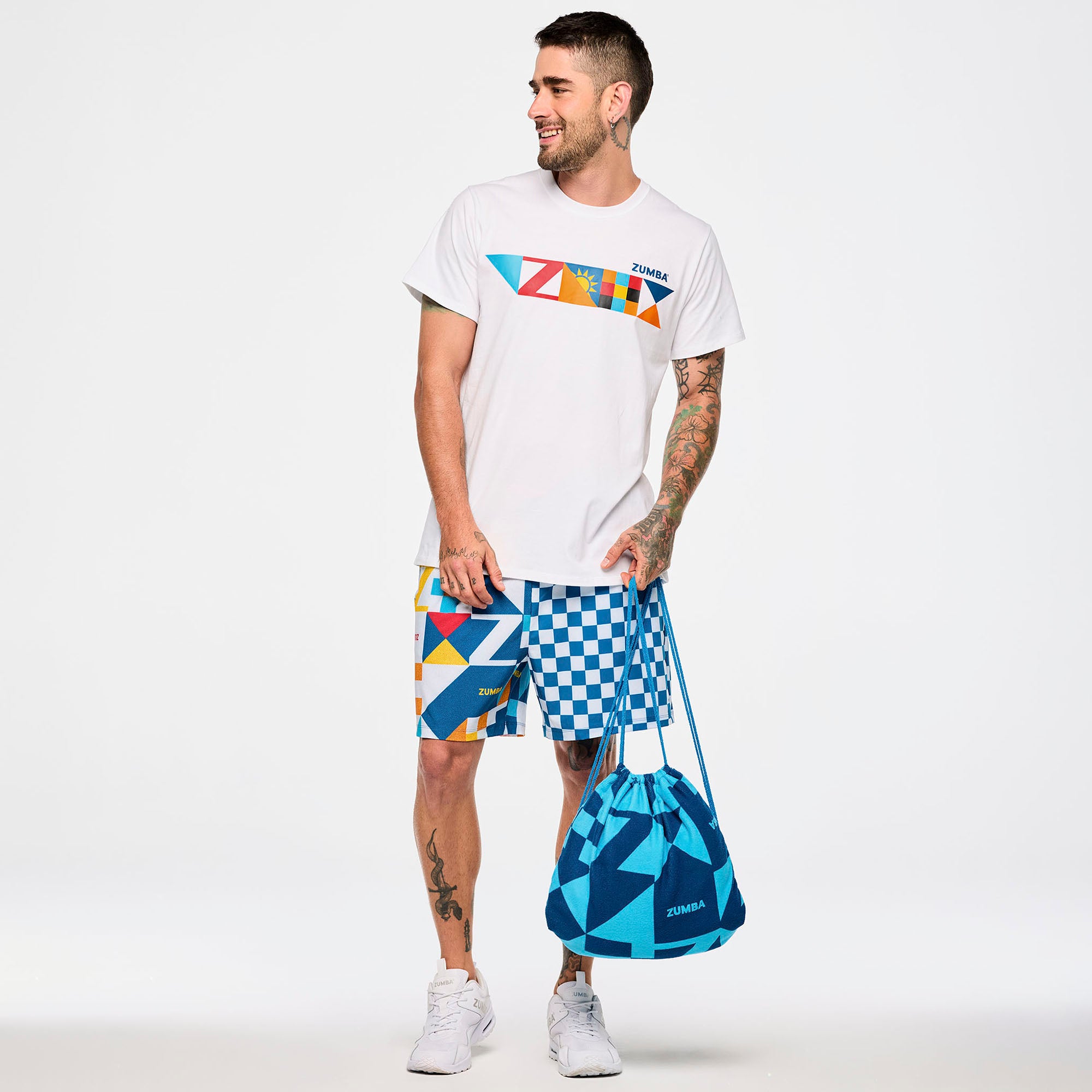 Ręcznik + Torba Zumba Packable Rays