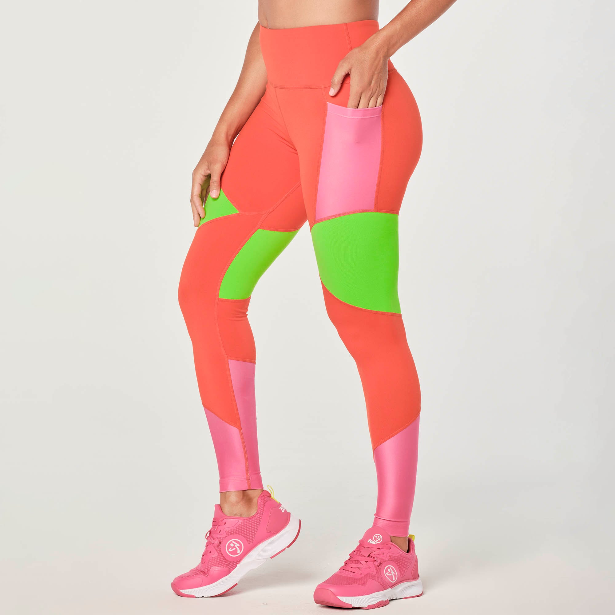 Legginsy z wysokim stanem Zumba Free To Create