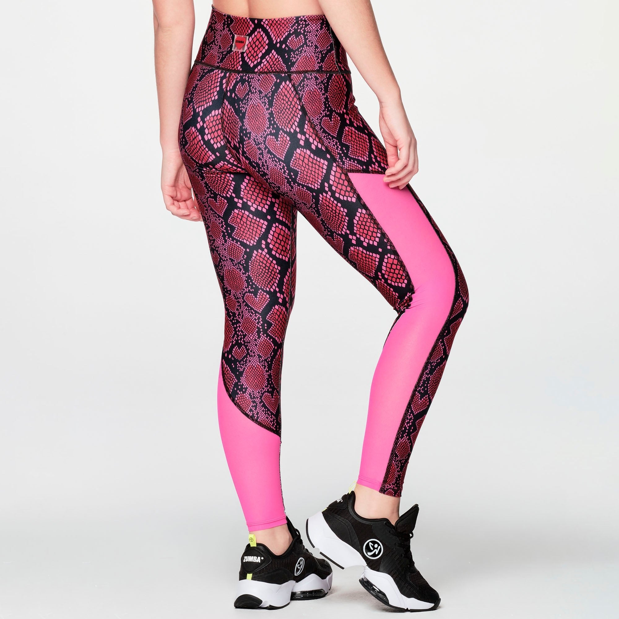 Legginsy z panelami siateczkowymi Zumba Love