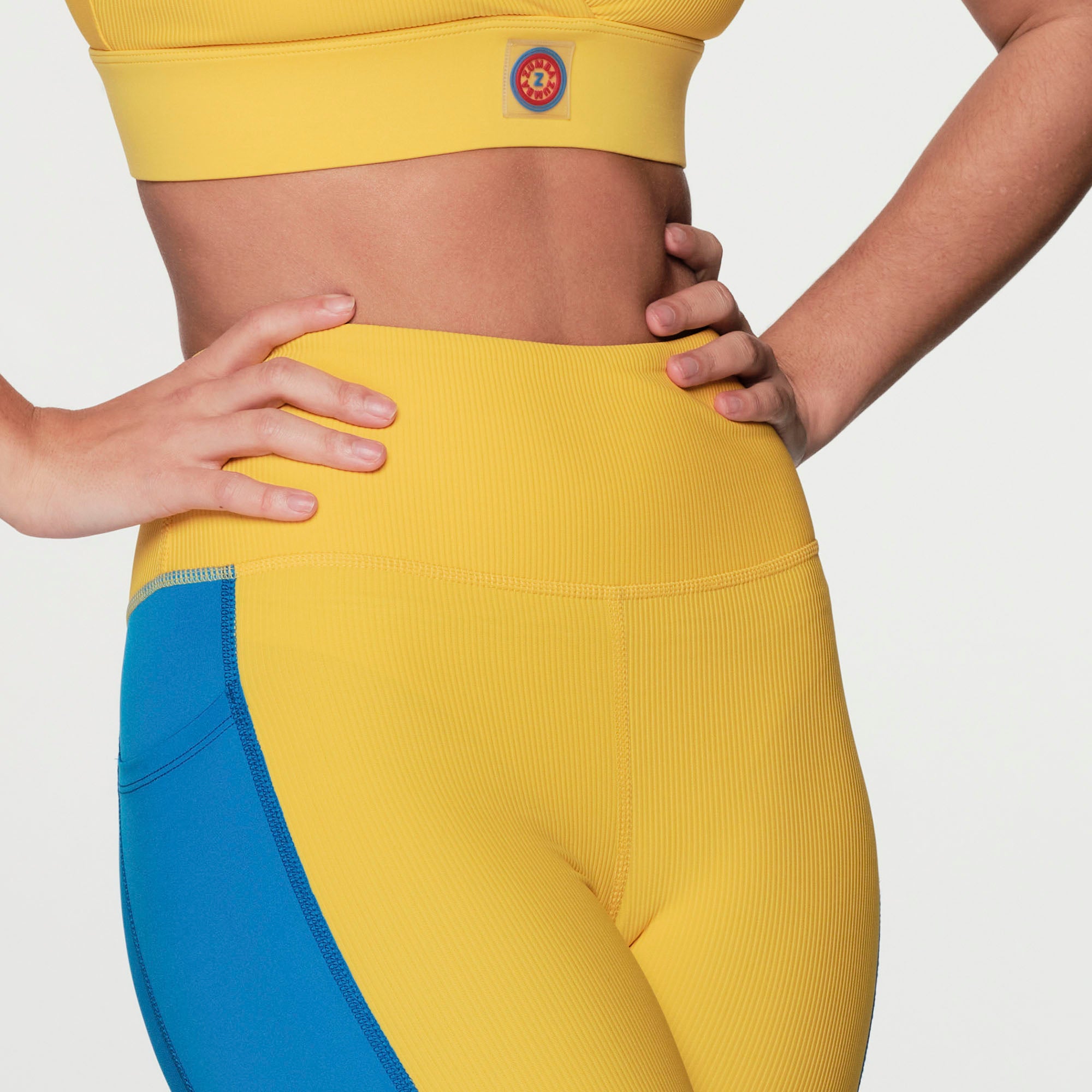 Legginsy crop Zumba Bold