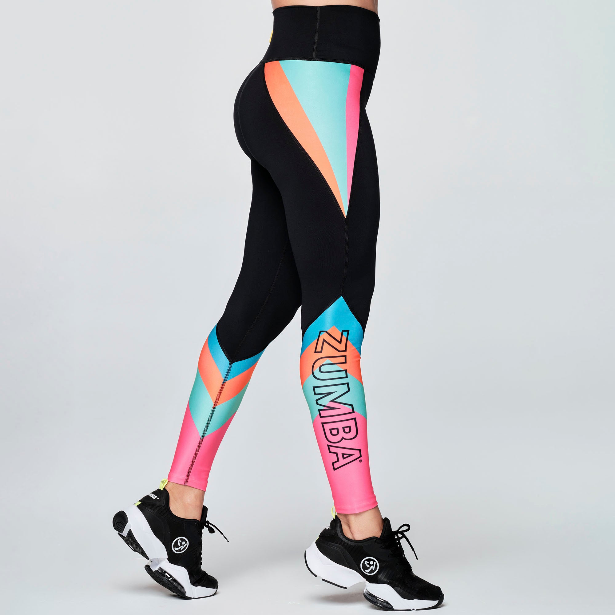 Legginsy z wysokim stanem Zumba Beach Party