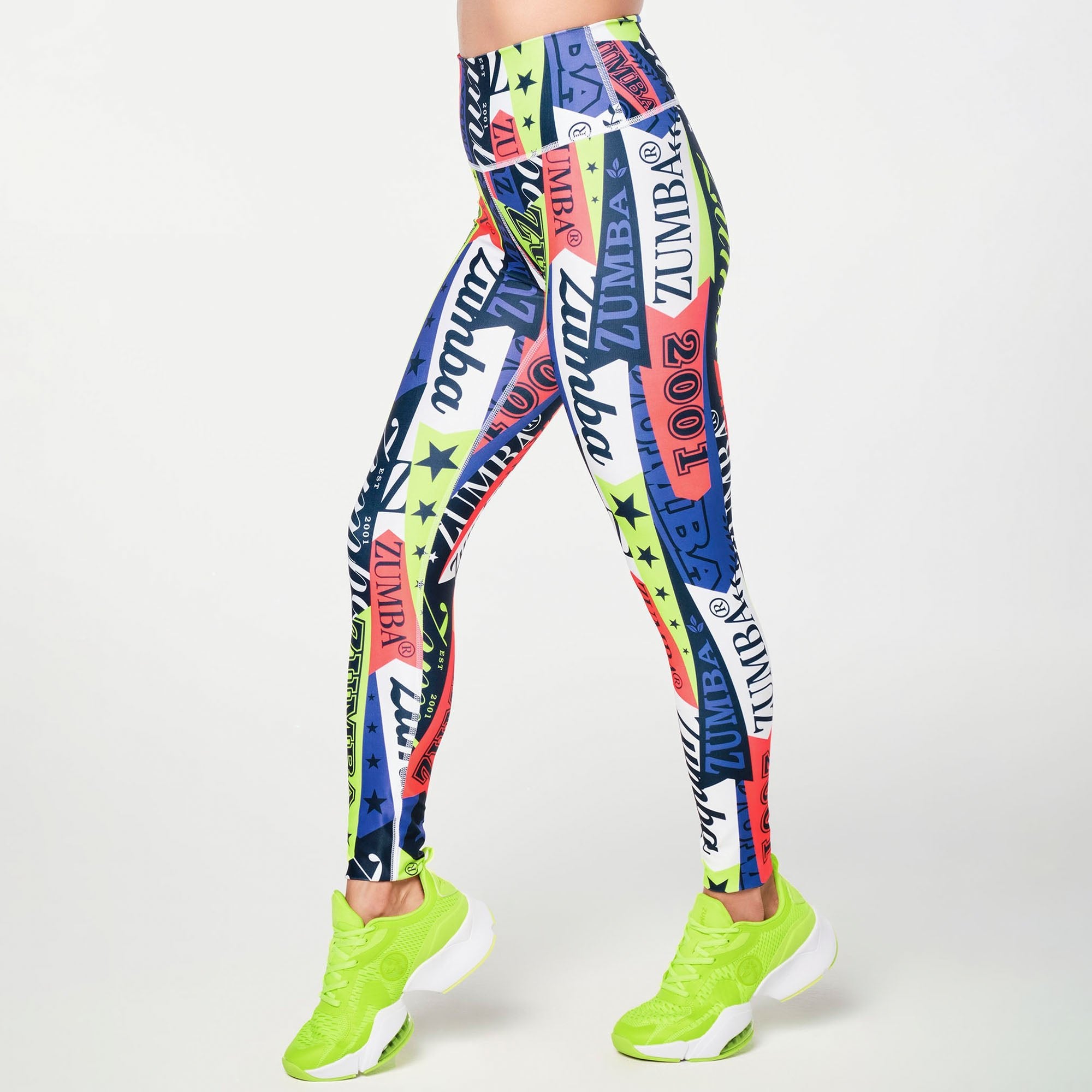 Legginsy z wysokim stanem Zumba Prep