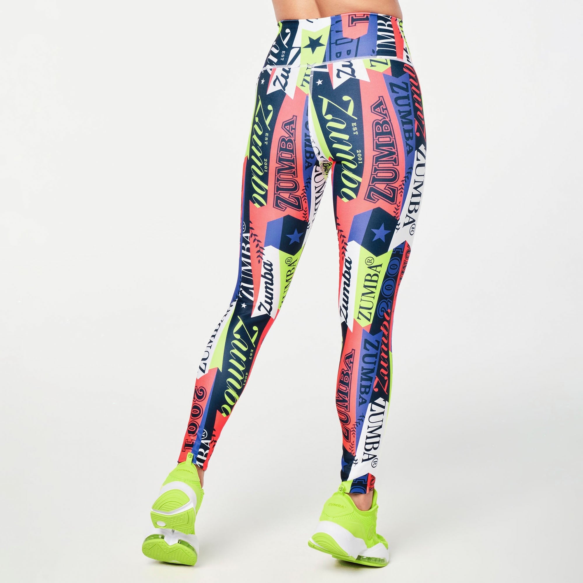 Legginsy z wysokim stanem Zumba Prep