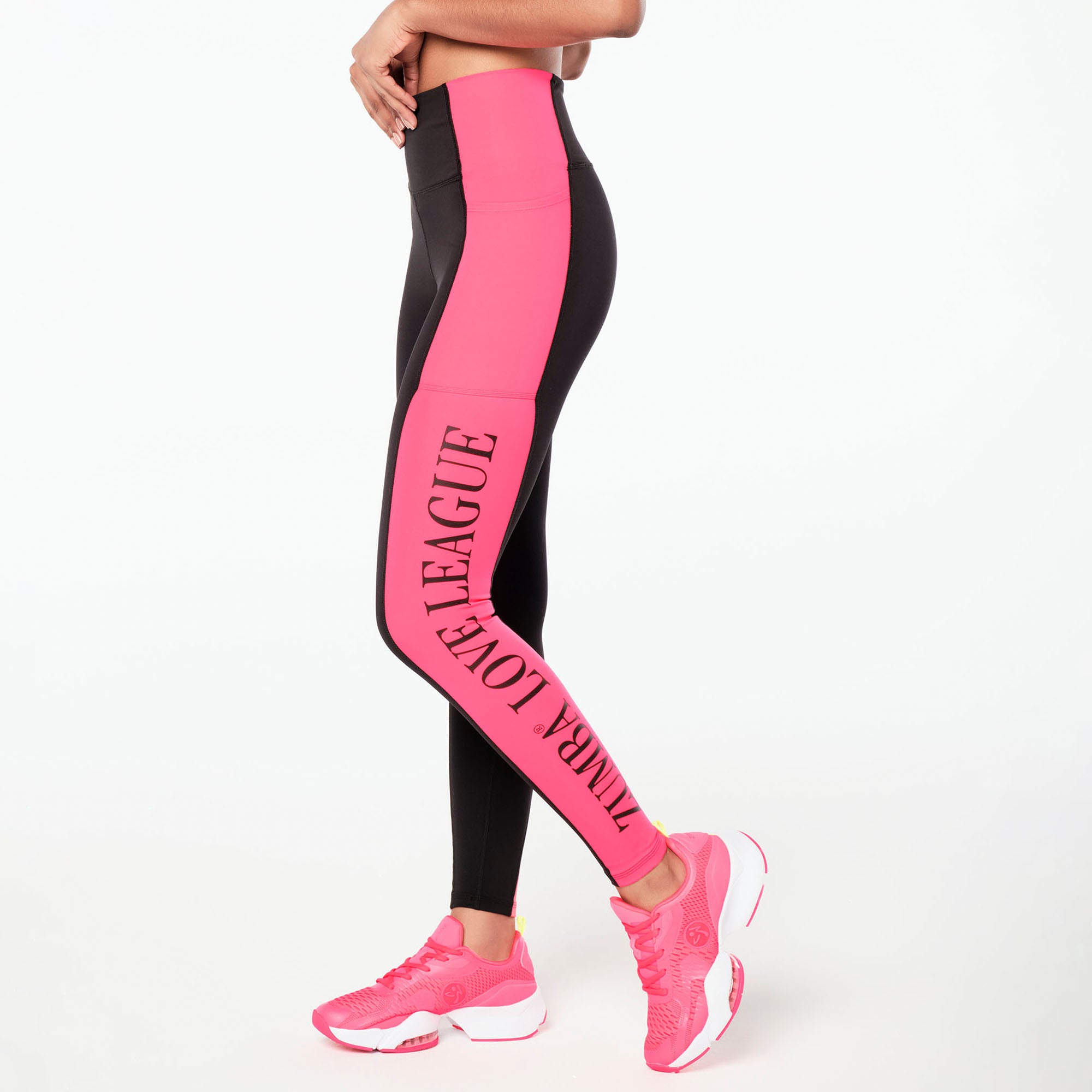 Legginsy z panelami bocznymi Zumba Prep