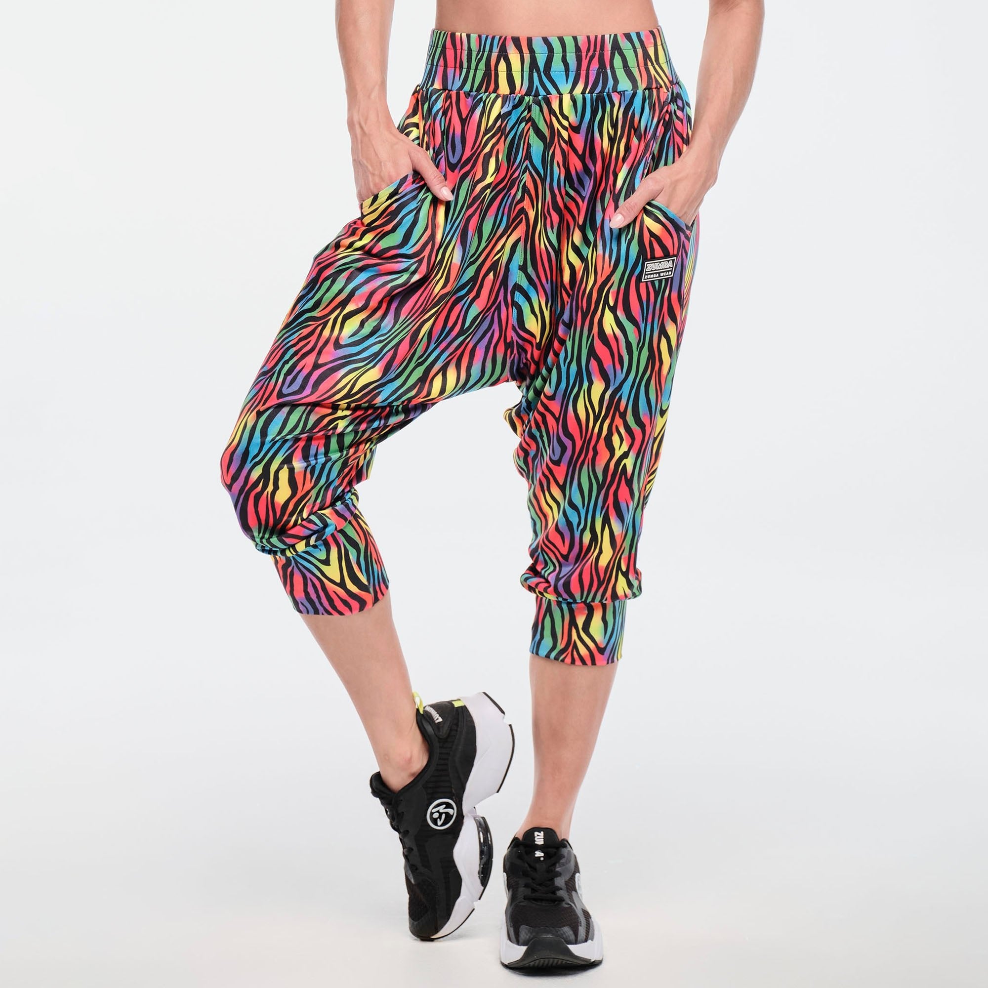 Spodnie haremki 3/4 Zumba Funscape