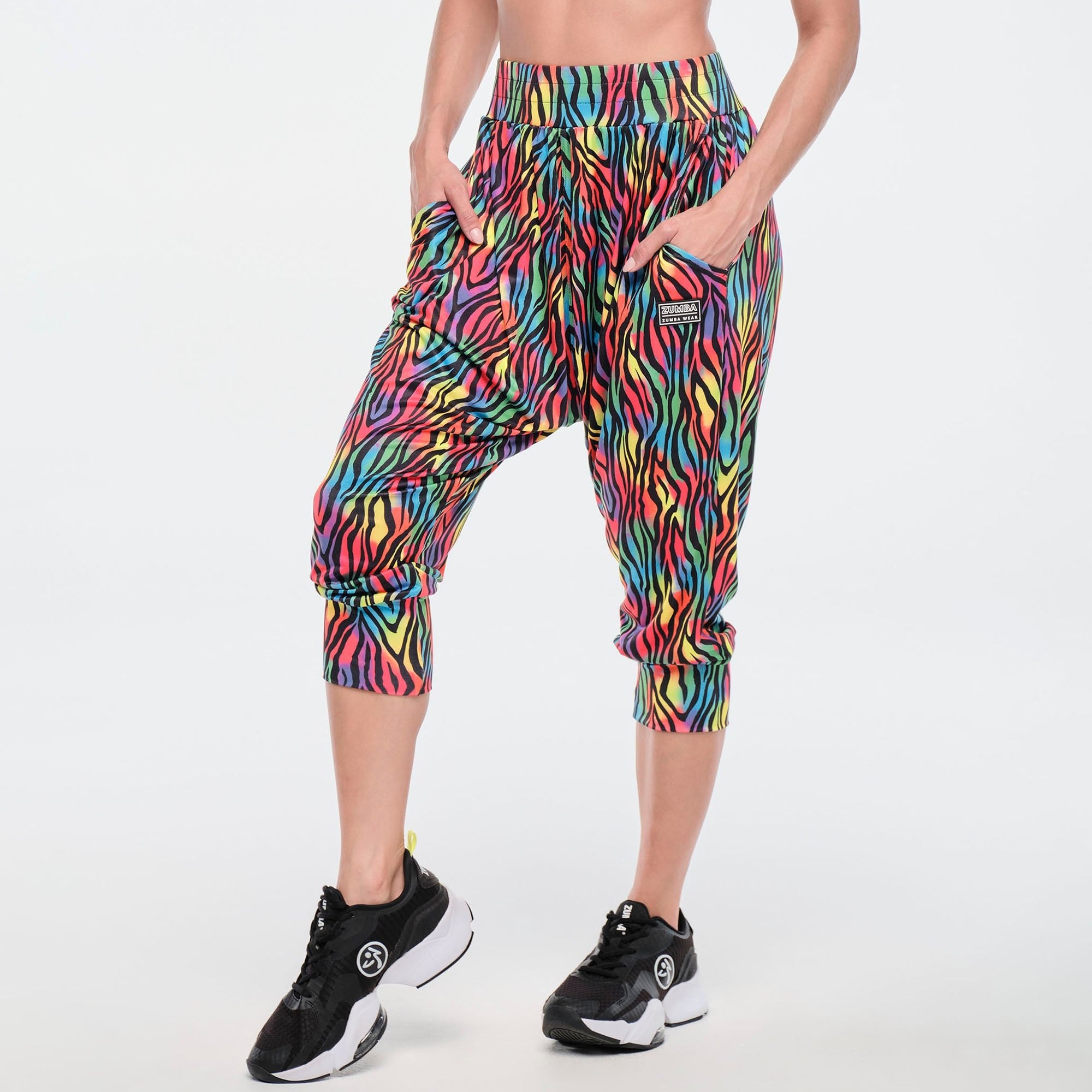 Spodnie haremki 3/4 Zumba Funscape