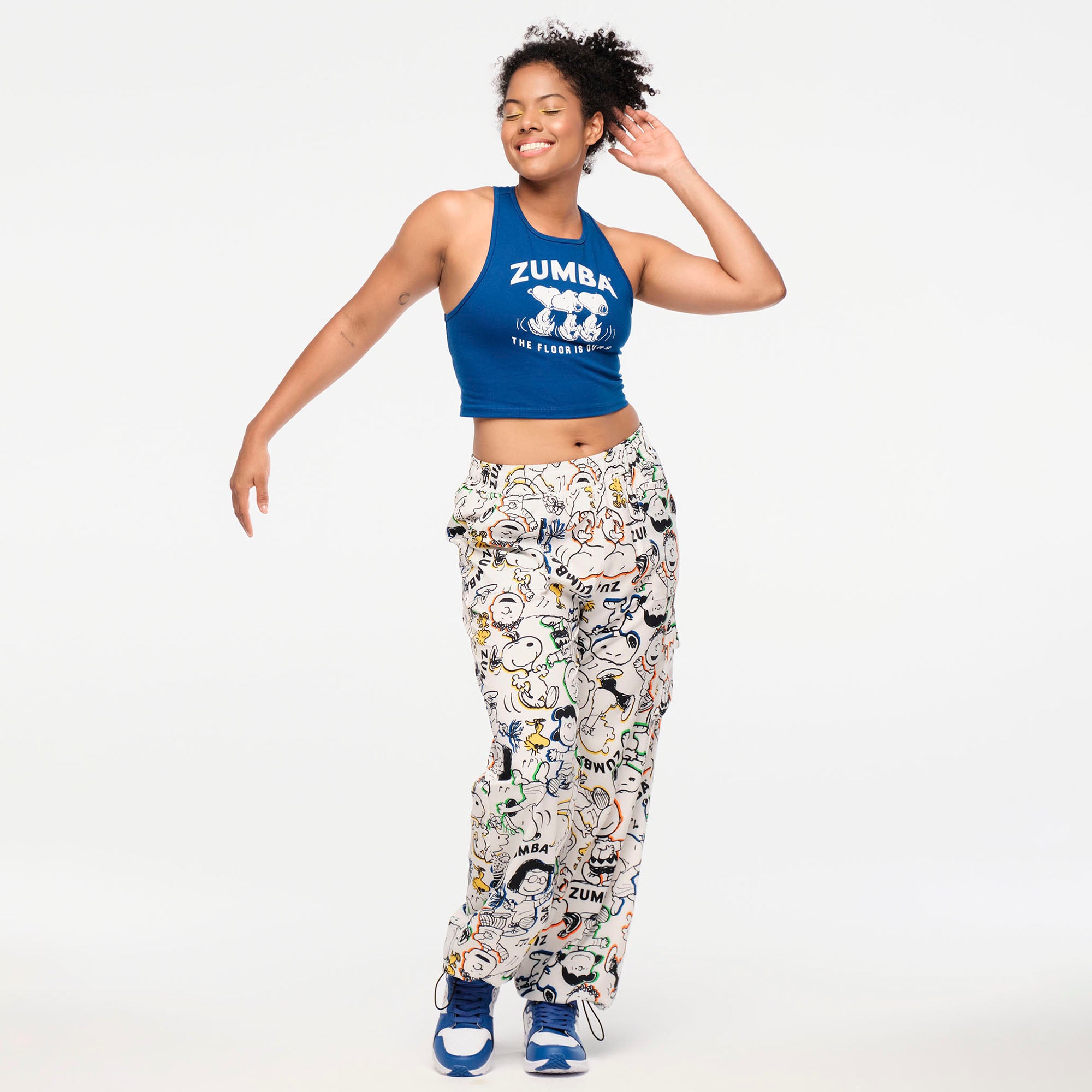 Spodnie cargo Zumba x Peanuts
