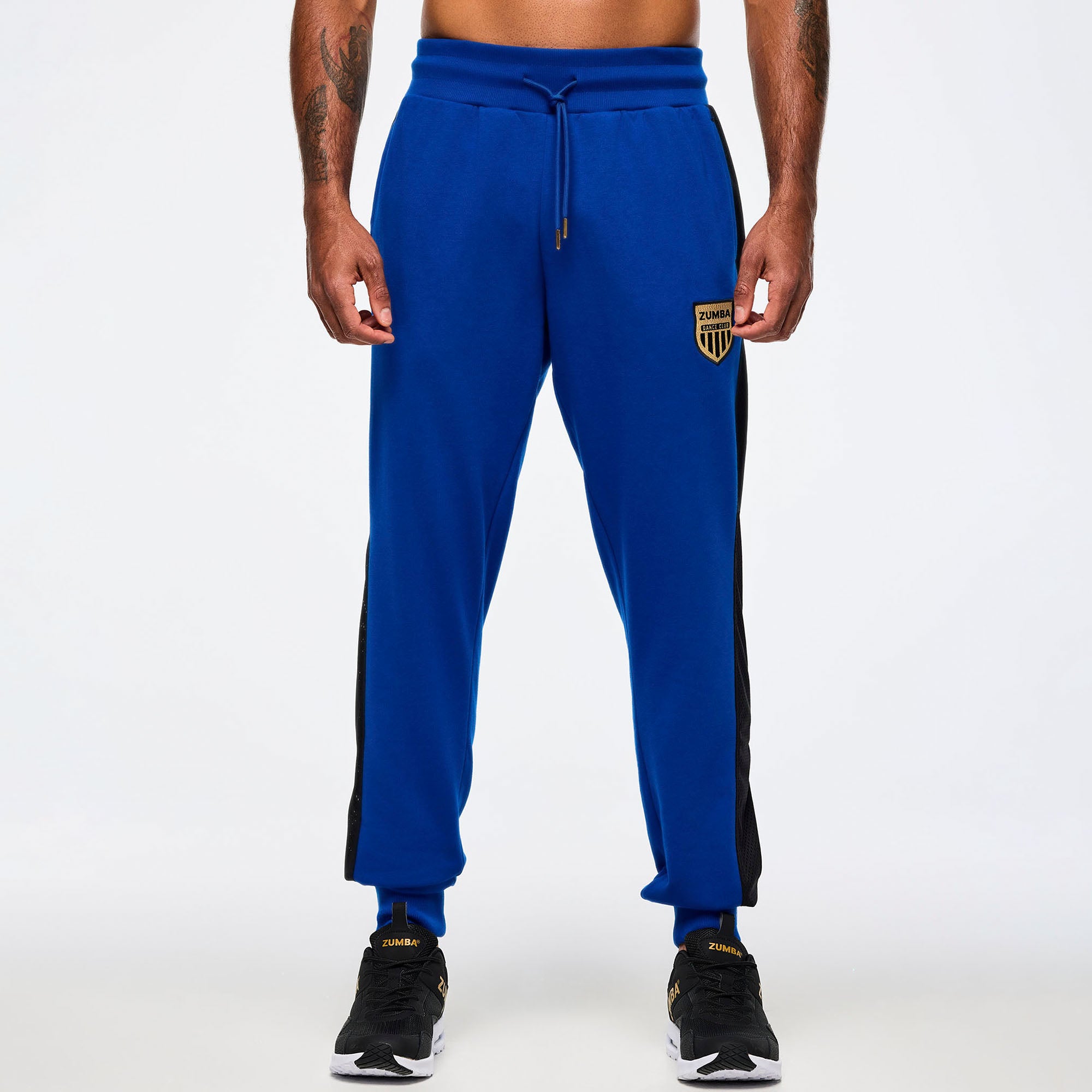 Spodnie z panelami z siateczki Victory