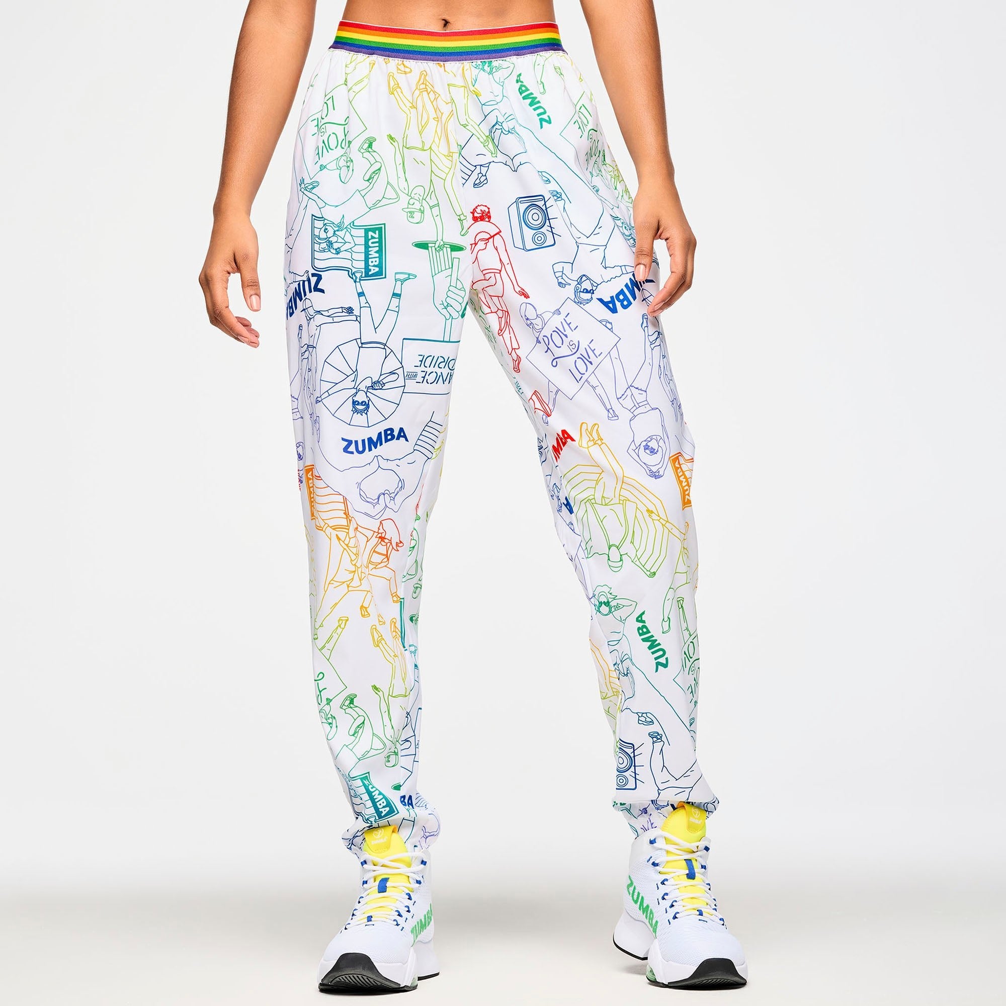 Spodnie Zumba PRIDE Slouch Woven
