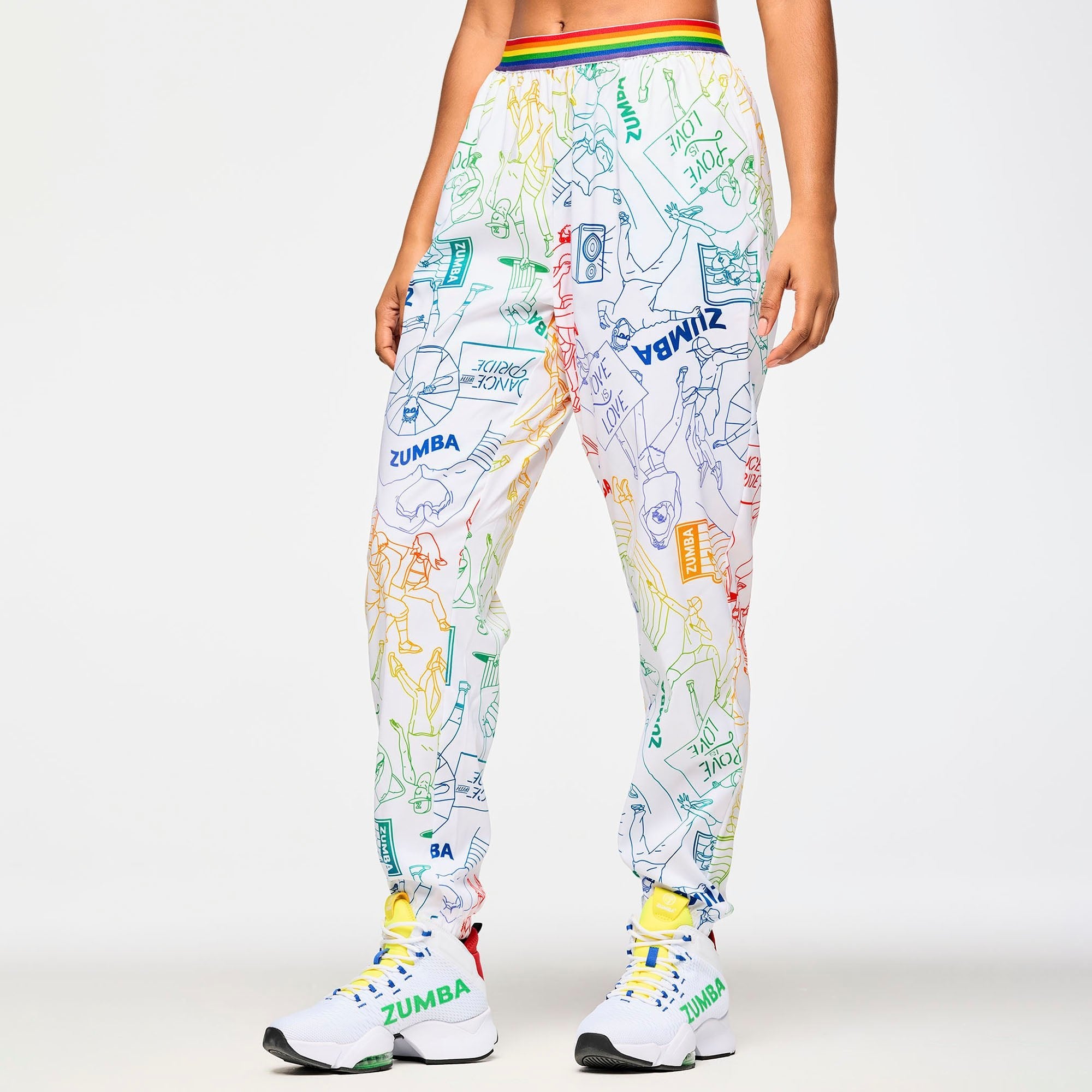 Spodnie Zumba PRIDE Slouch Woven