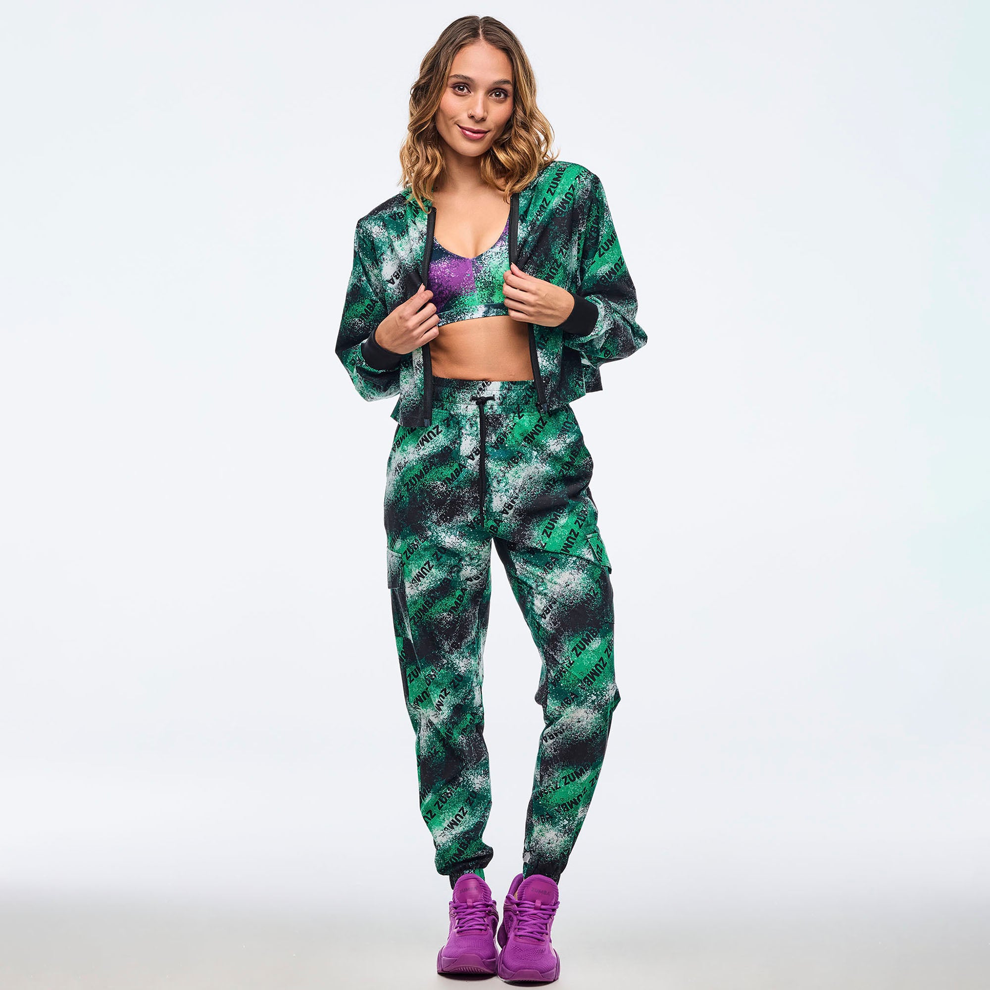 Spodnie unisex cargo Zumba Apres