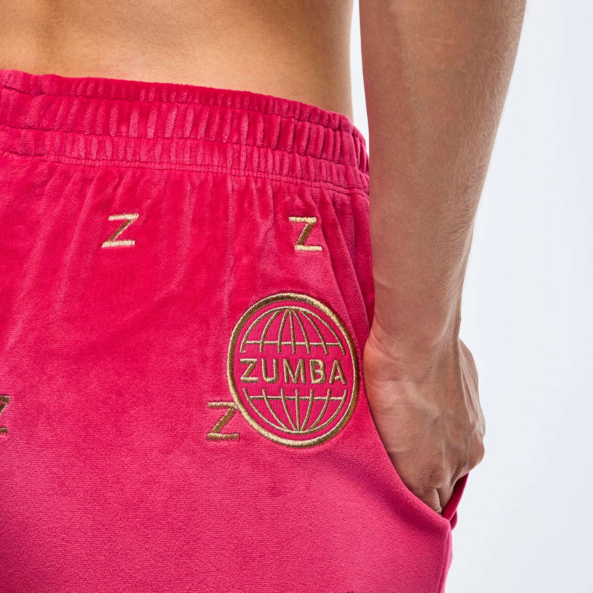 Spodnie welurowe Zumba Holiday