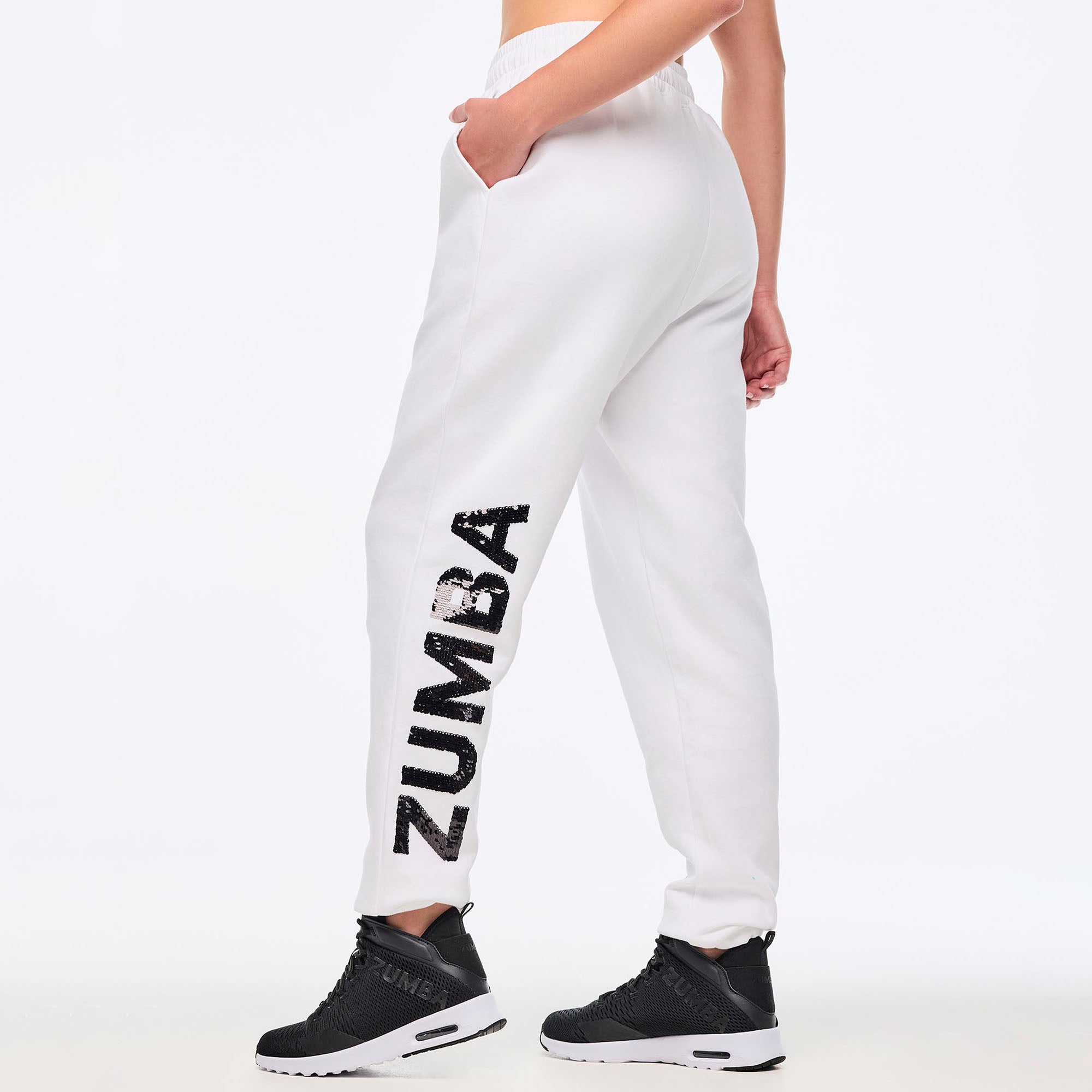 Joggery z cekinami Zumba