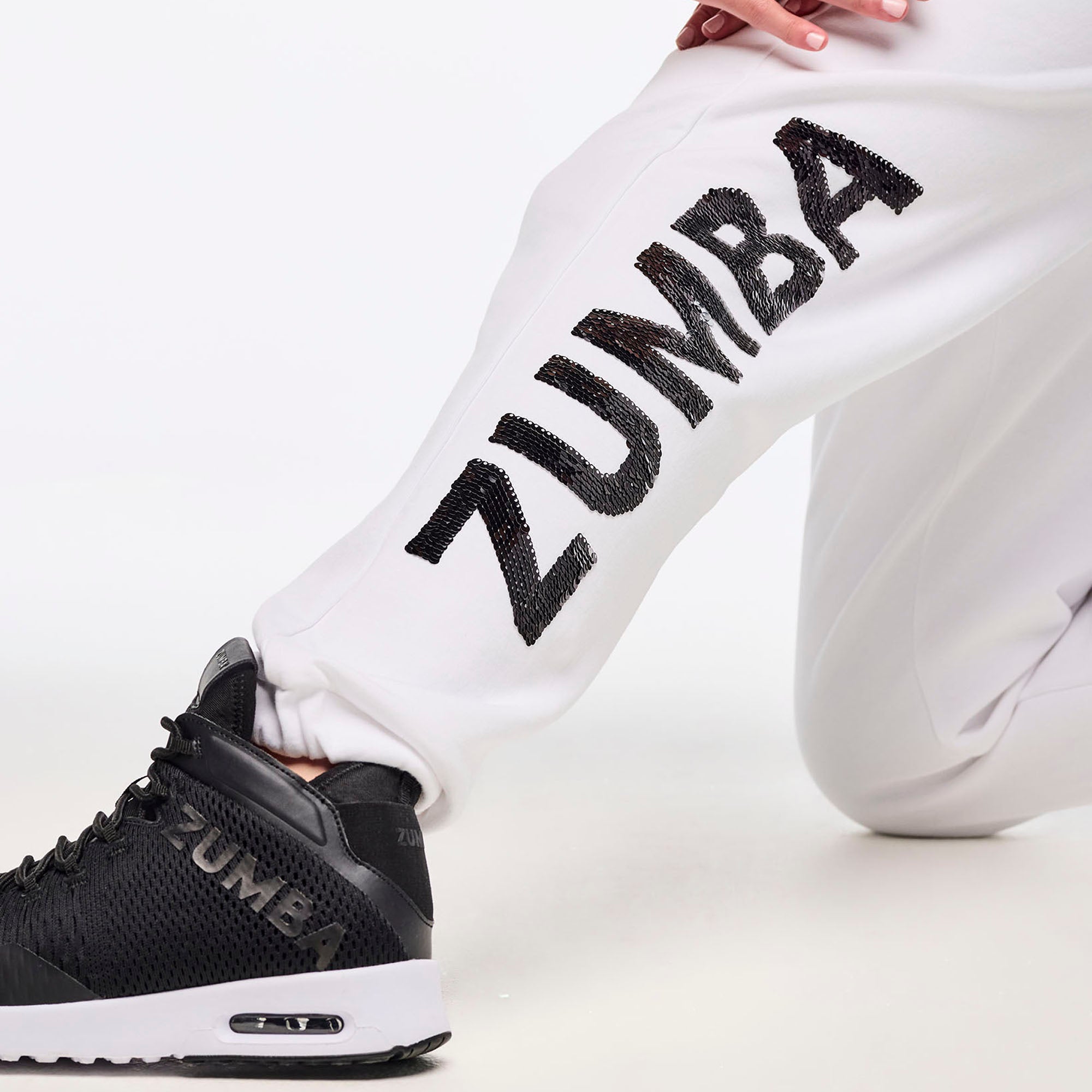 Joggery z cekinami Zumba