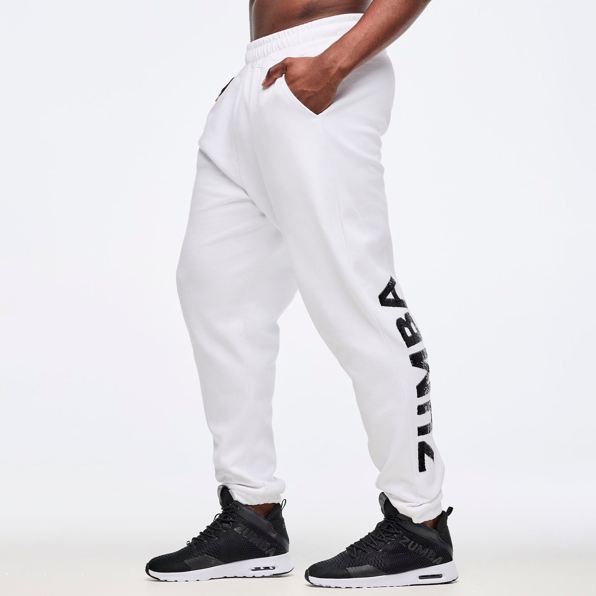 Joggery z cekinami Zumba