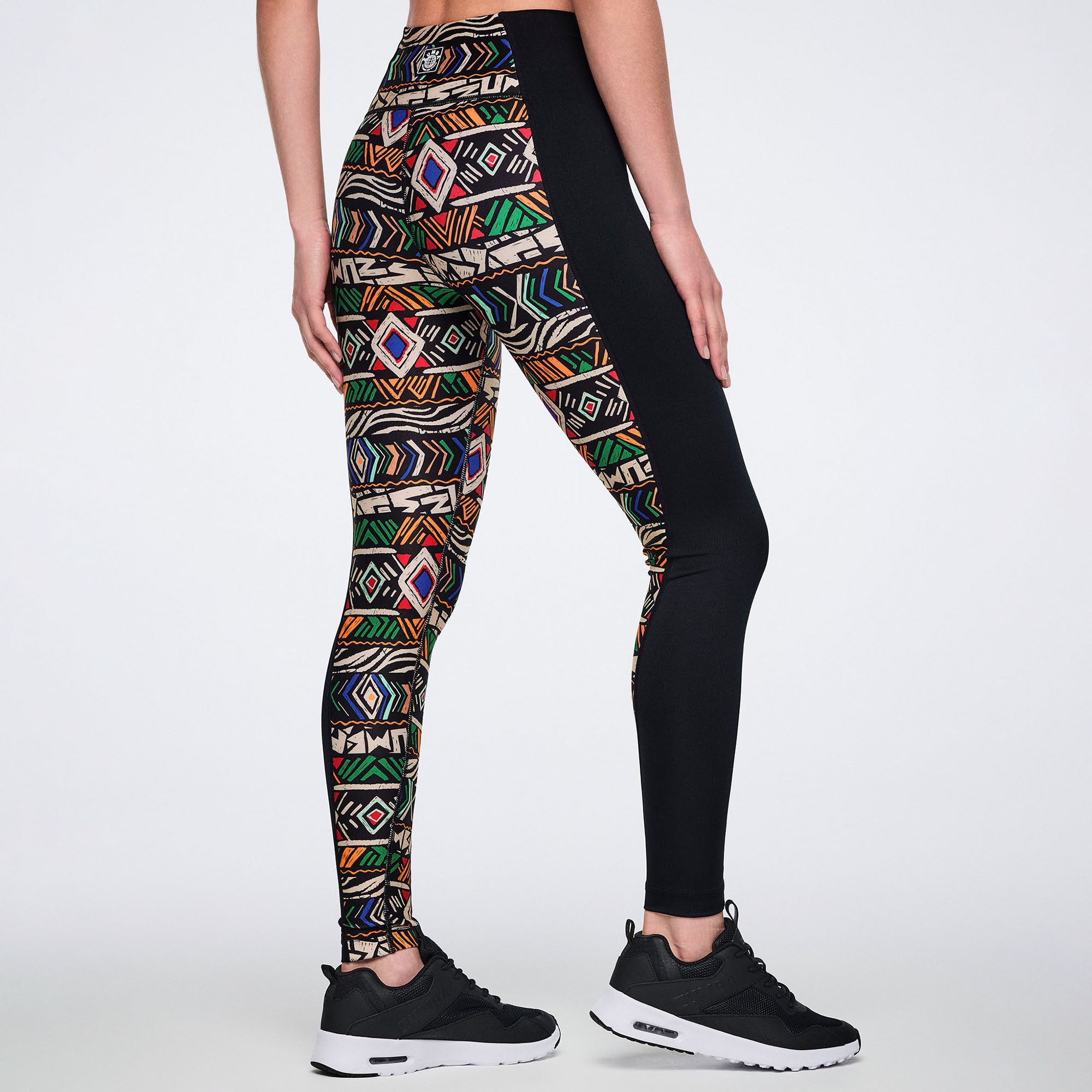 Legginsy sportowe etniczny print
