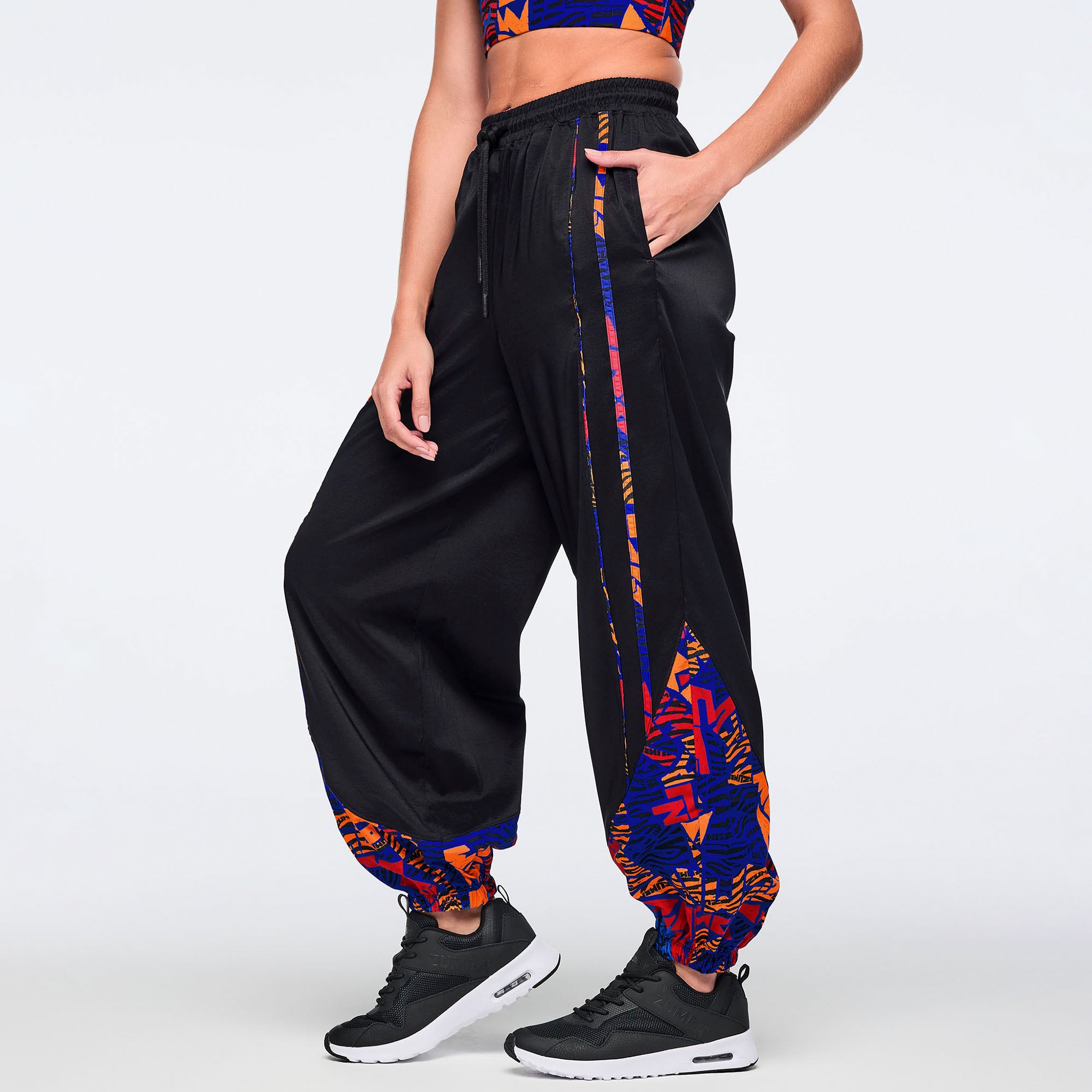 Spodnie jogger baggy czarne