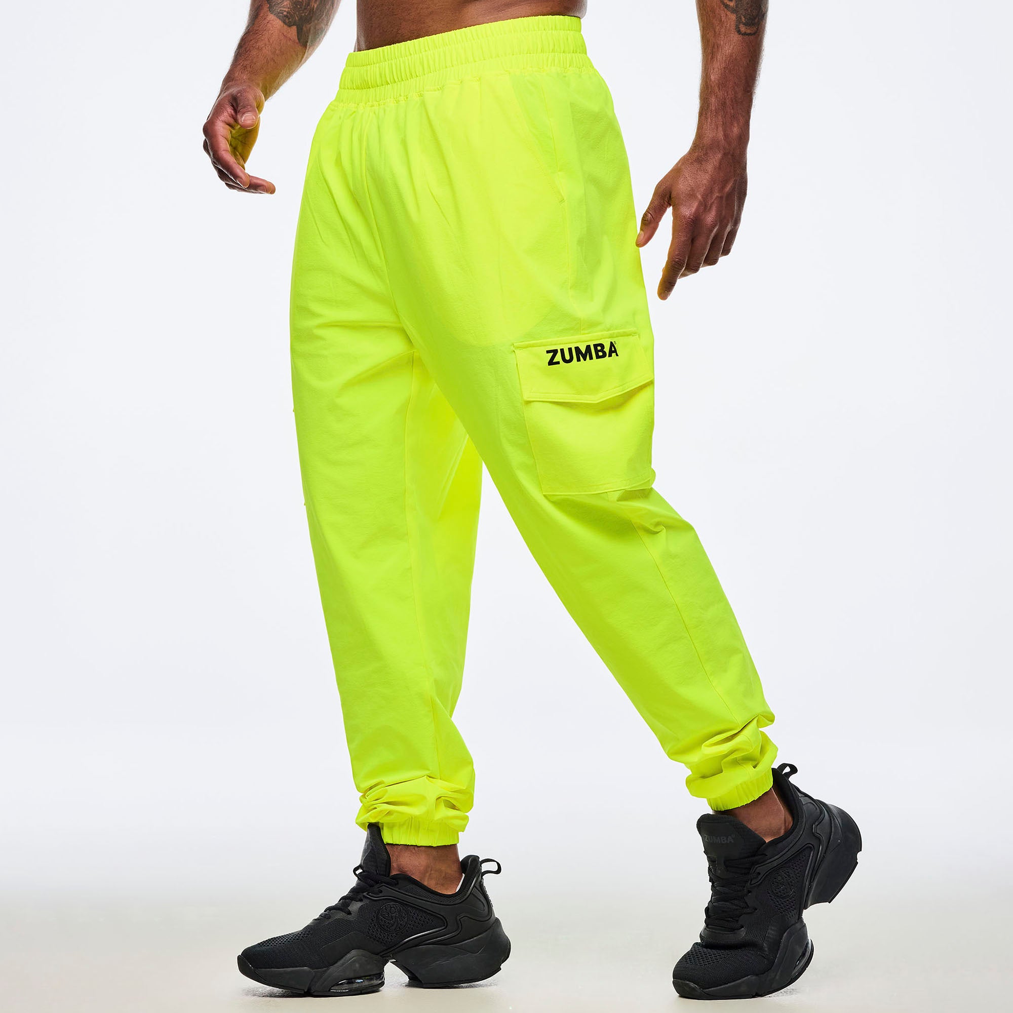 Spodnie cargo unisex Zumba Neon