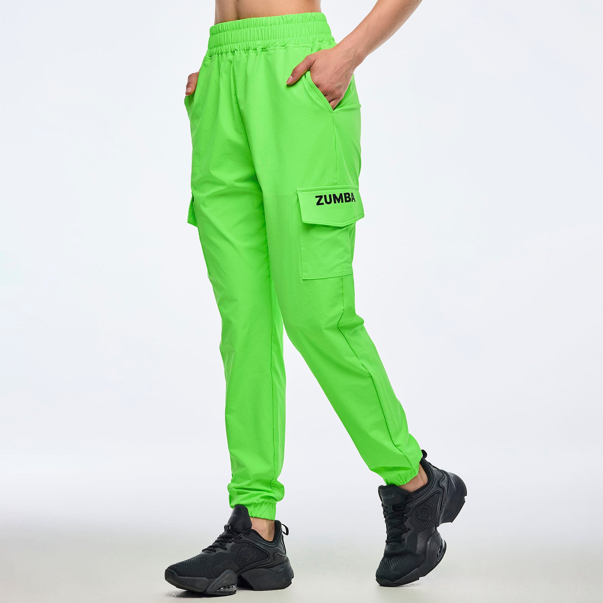 Spodnie cargo unisex Zumba Neon