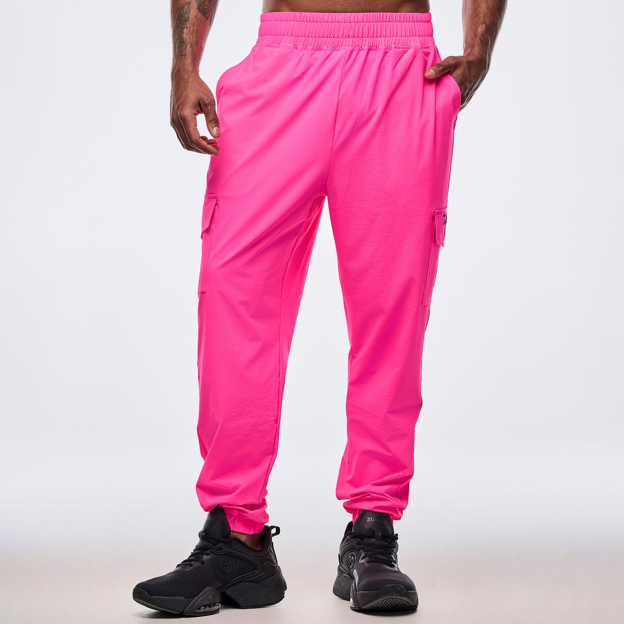 Spodnie cargo unisex Zumba Neon