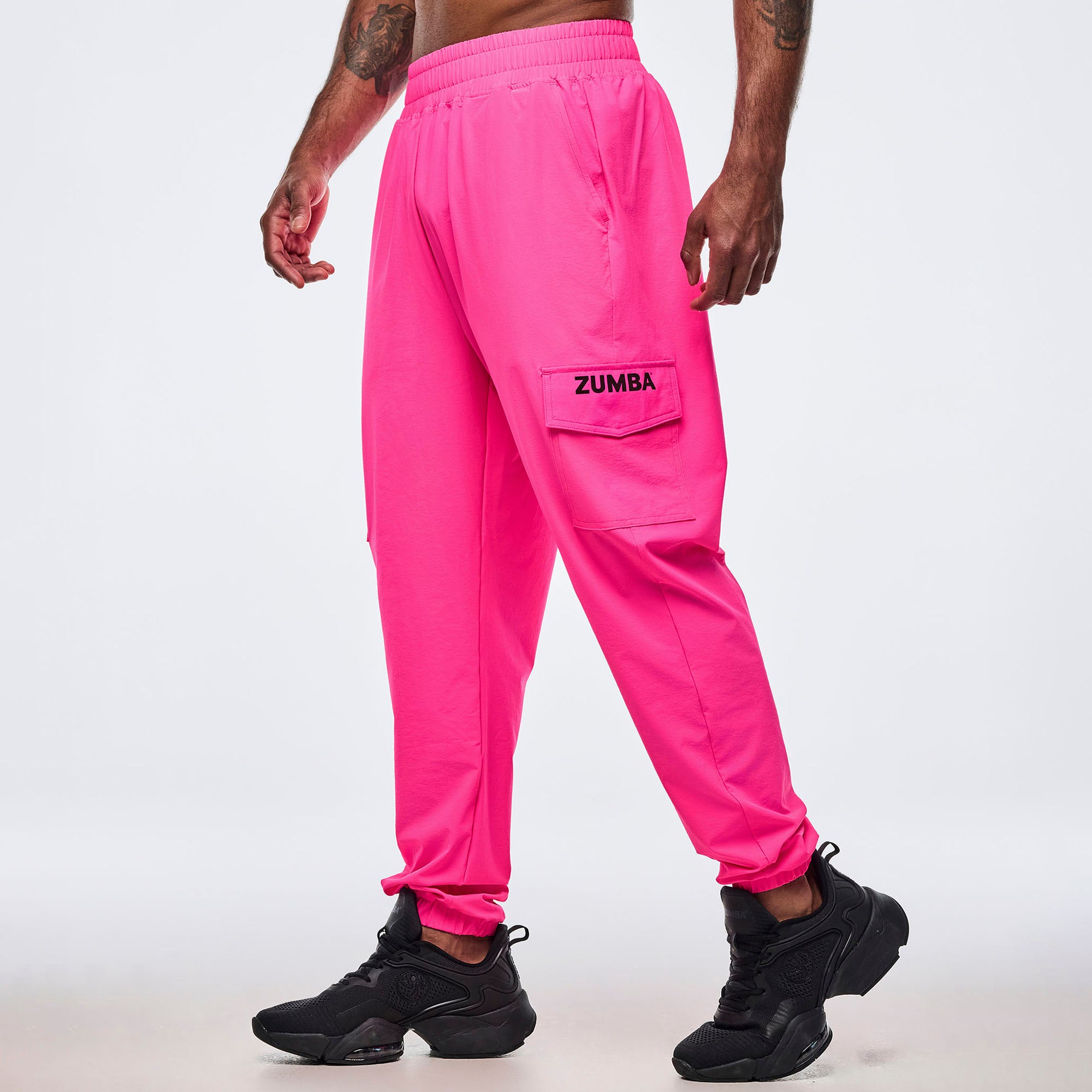 Spodnie cargo unisex Zumba Neon