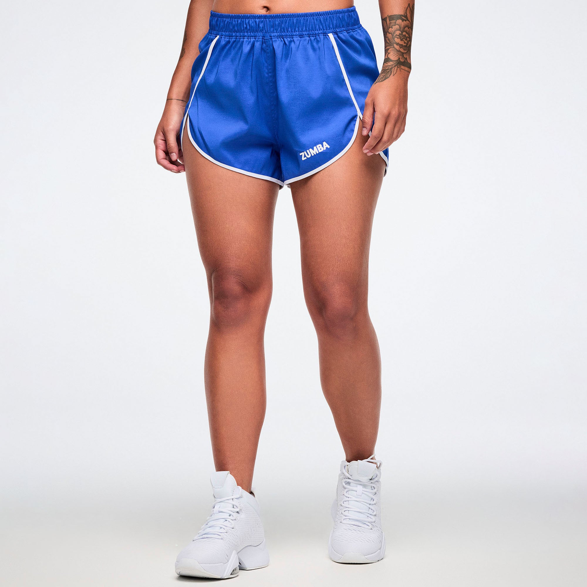 Sportowe szorty retro damskie