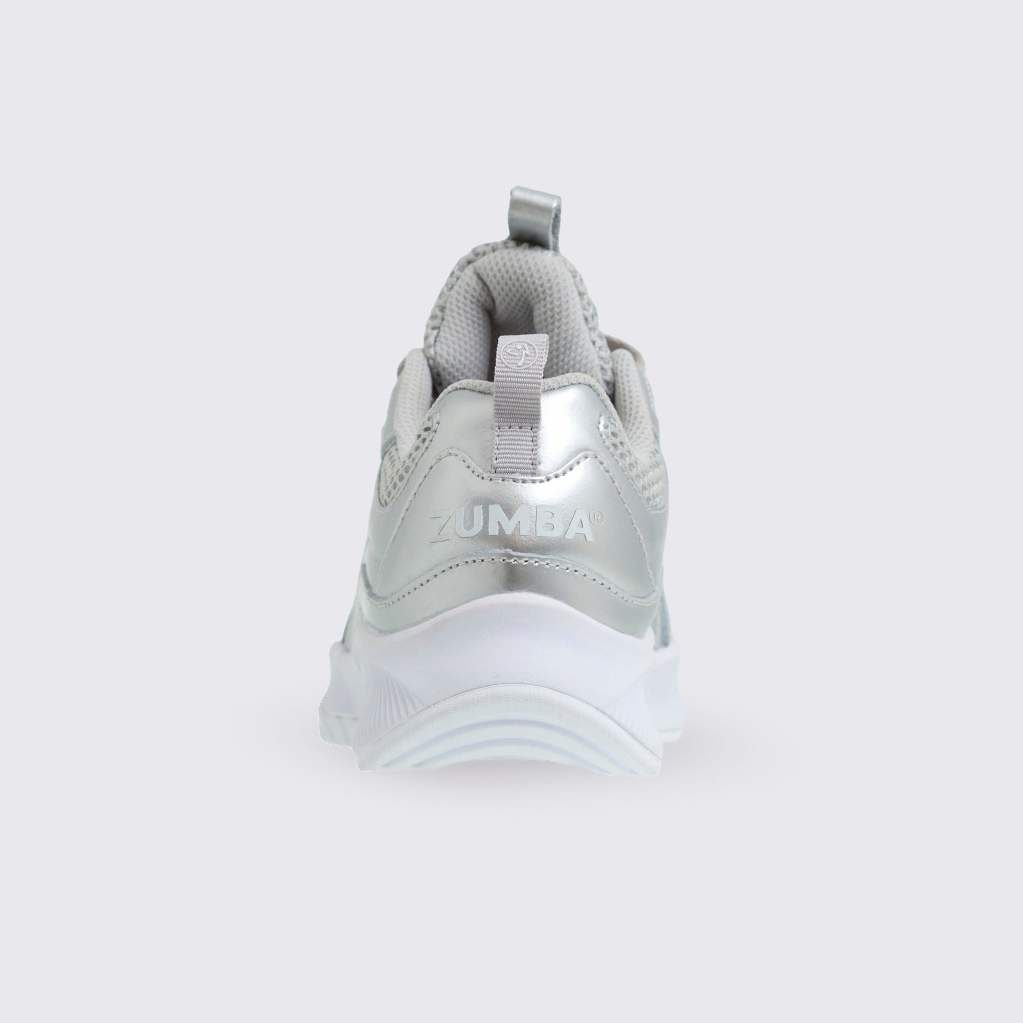 Srebrne buty sportowe