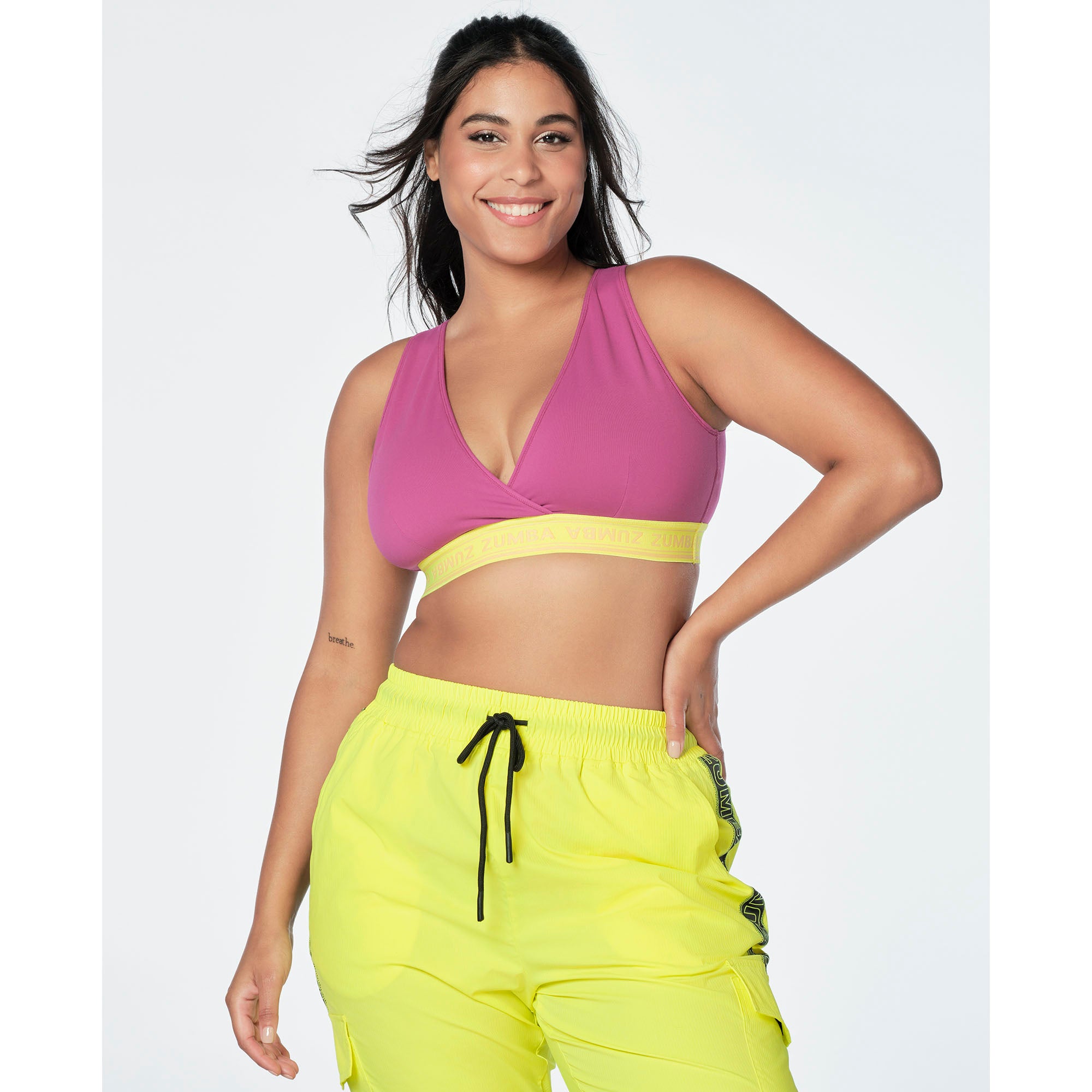 Stanik z odkrytymi plecami Zumba Break Out Break